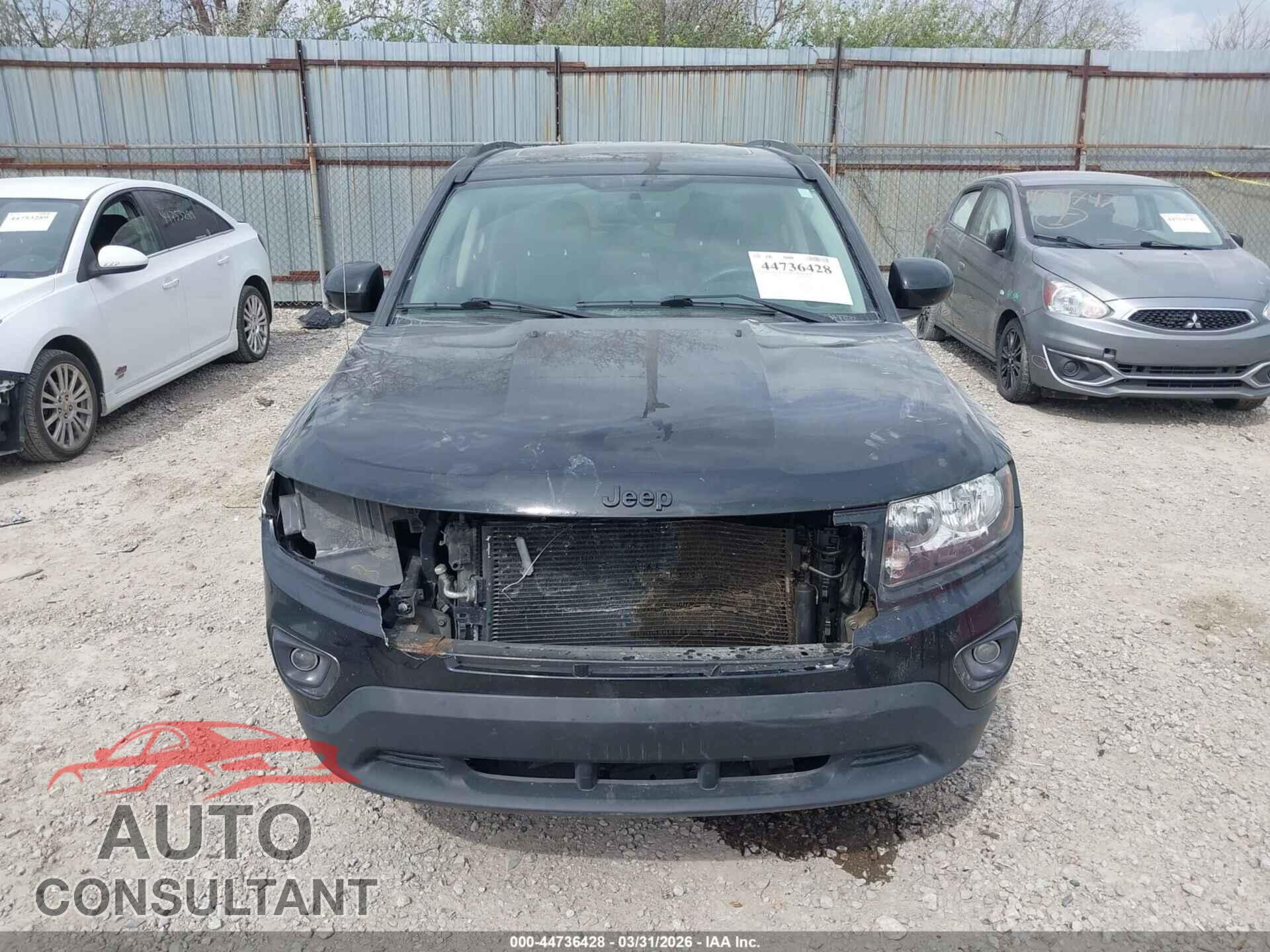 JEEP COMPASS 2017 - 1C4NJDEB9HD176697