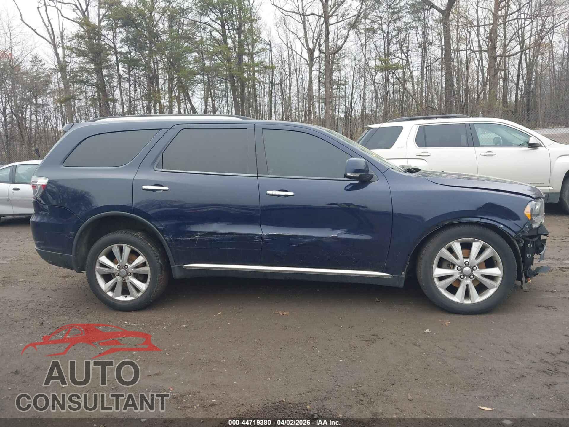 DODGE DURANGO 2013 - 1C4RDJDG5DC509000