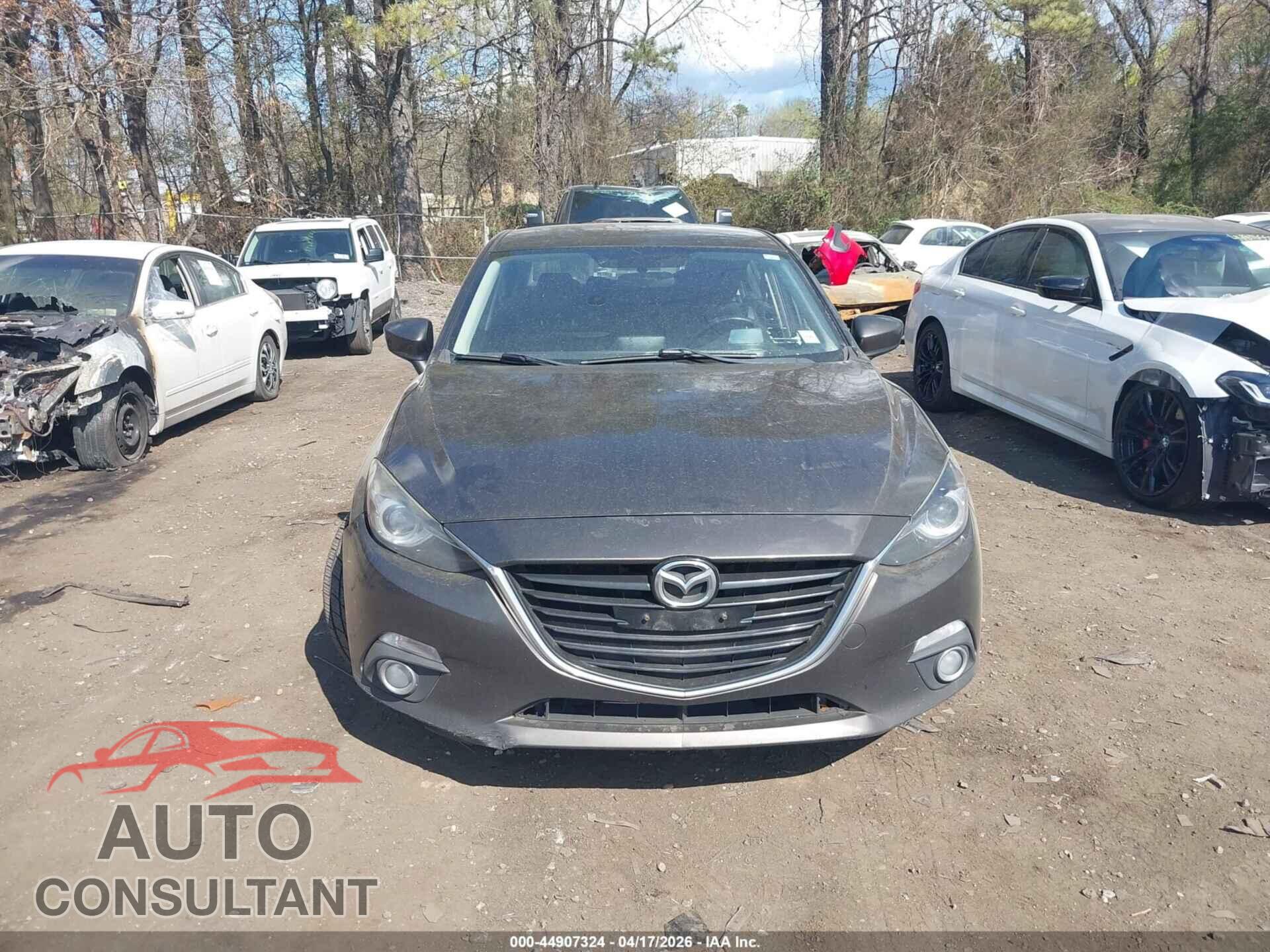 MAZDA MAZDA3 2014 - JM1BM1V33E1135500