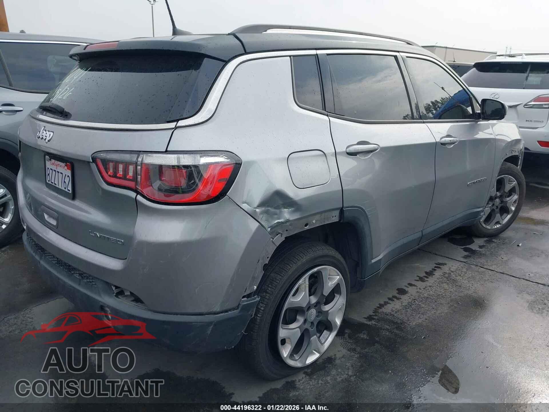JEEP COMPASS 2020 - 3C4NJCCB3LT108153