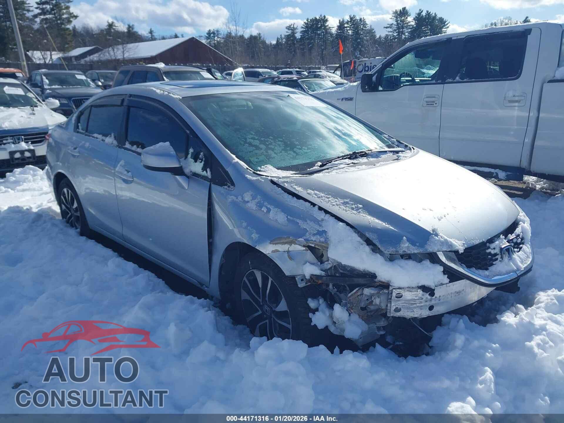 HONDA CIVIC 2013 - 2HGFB2F91DH535072