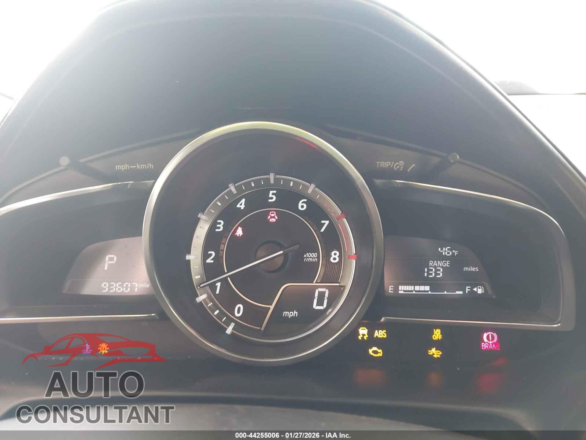 MAZDA CX-3 2016 - JM1DKBD70G0111303