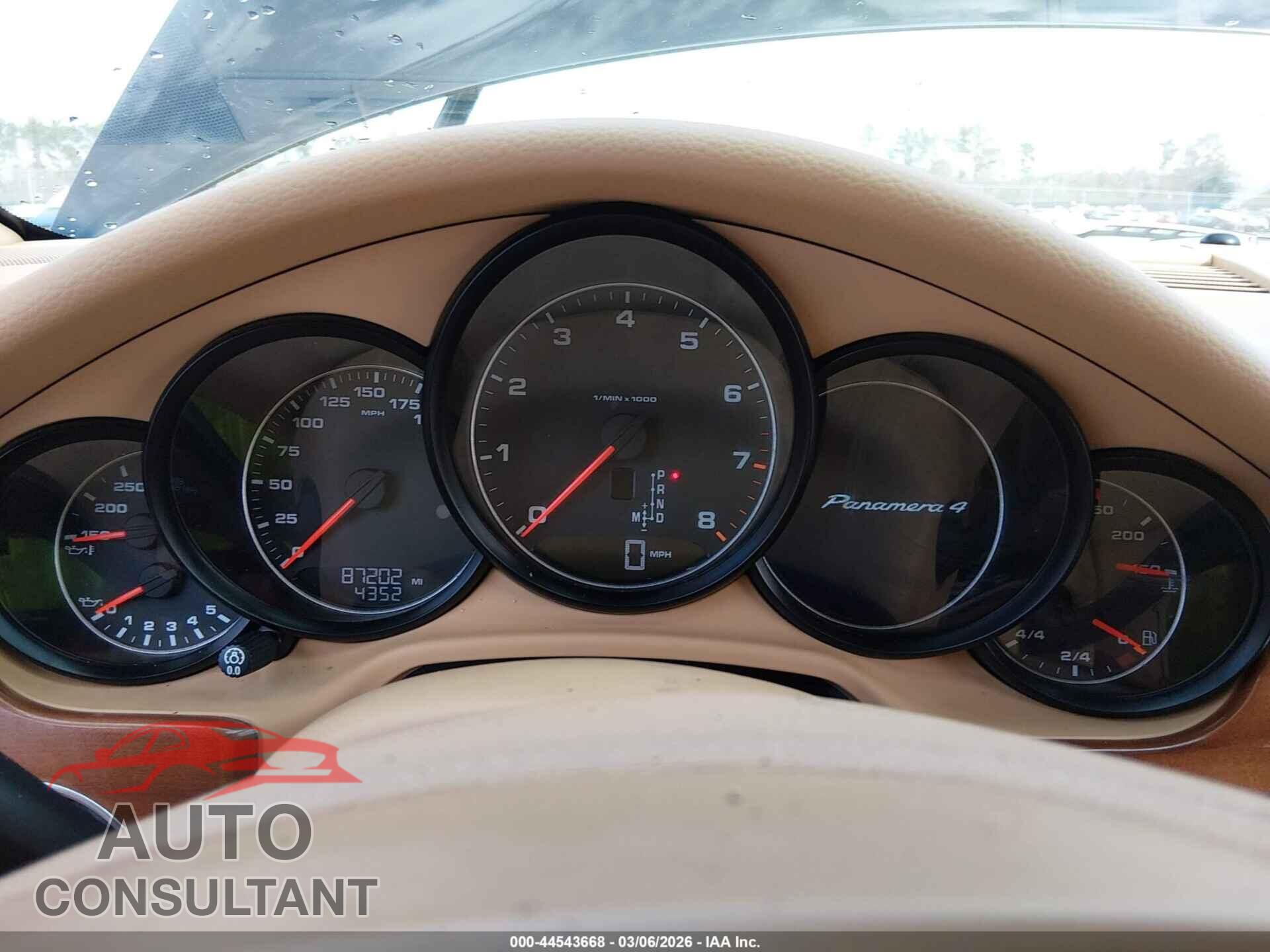 PORSCHE PANAMERA 2011 - WP0AA2A77BL020885