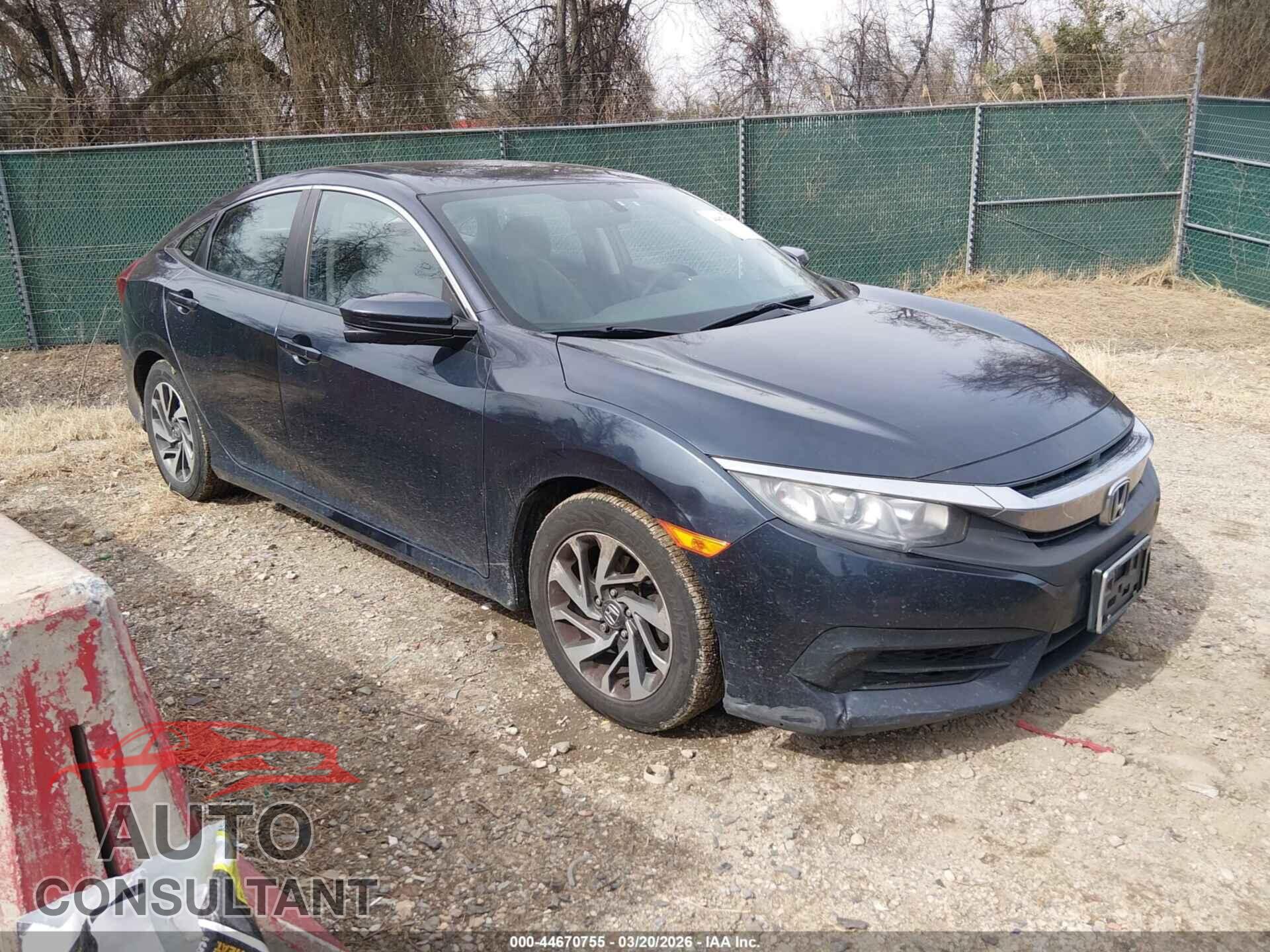 HONDA CIVIC 2017 - 2HGFC2F76HH577481