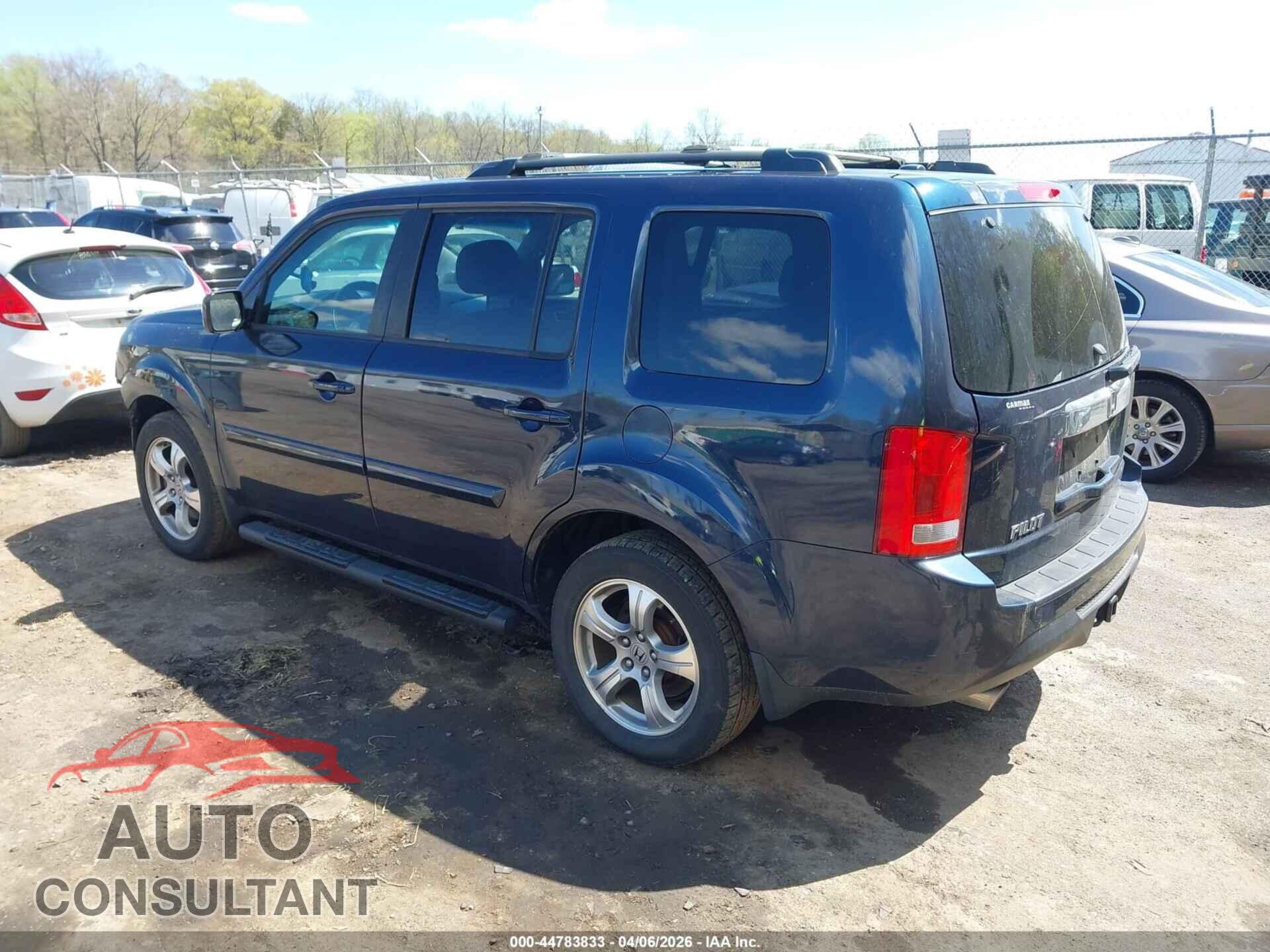 HONDA PILOT 2012 - 5FNYF3H58CB036351