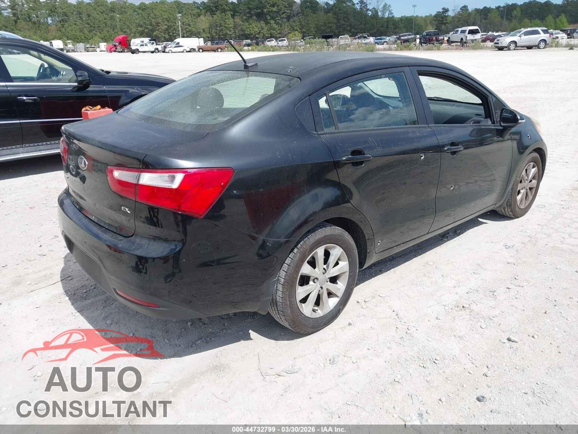 KIA RIO 2013 - KNADN4A32D6310525