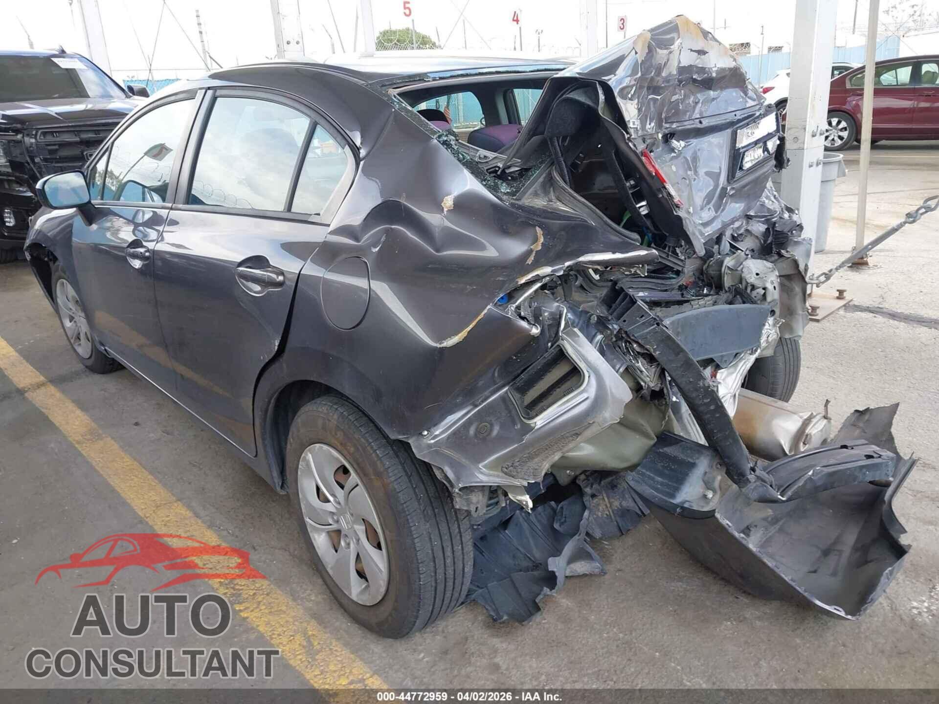 HONDA CIVIC 2015 - 19XFB2F55FE233648