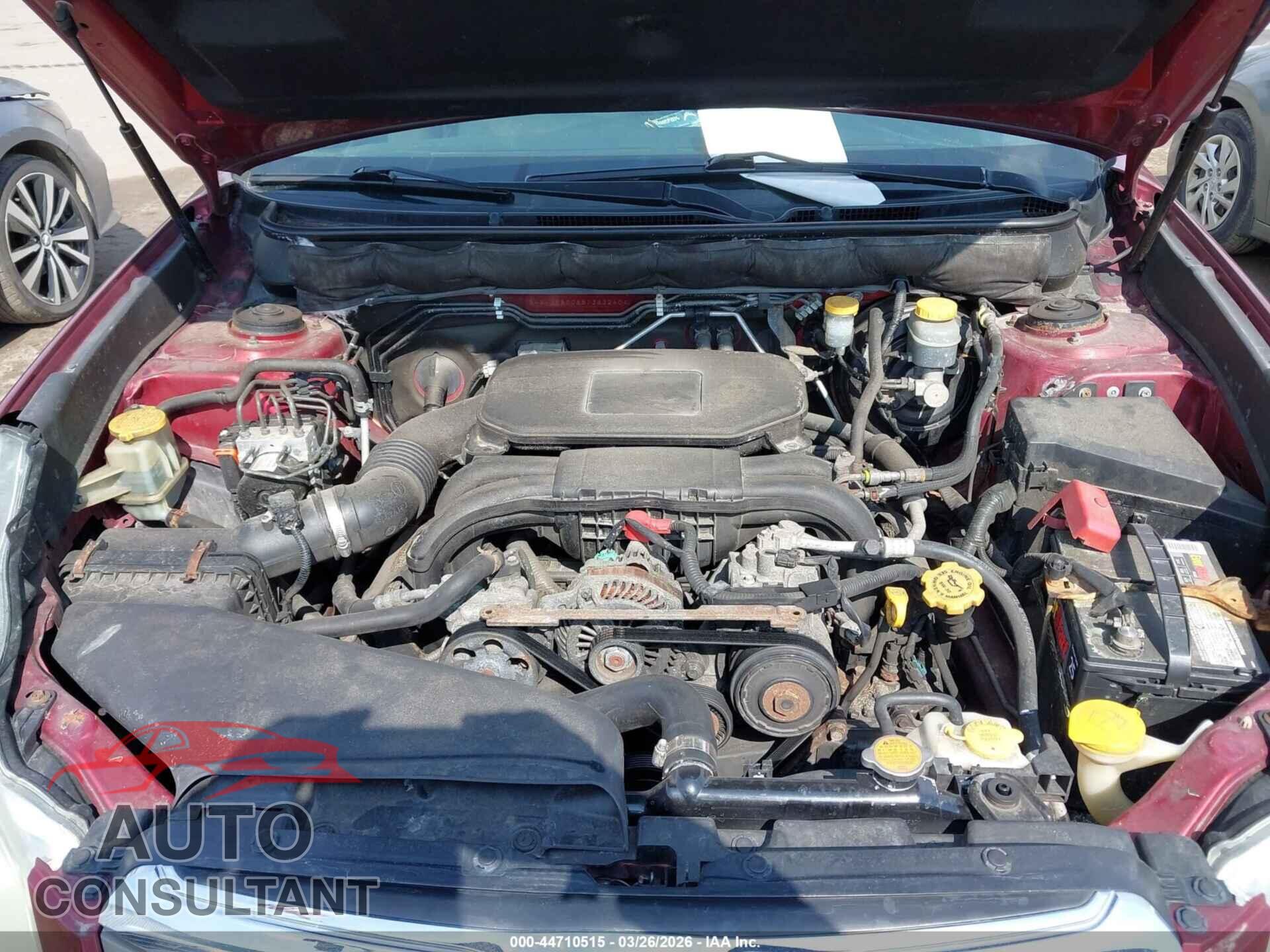 SUBARU OUTBACK 2011 - 4S4BRBCC8B1383260