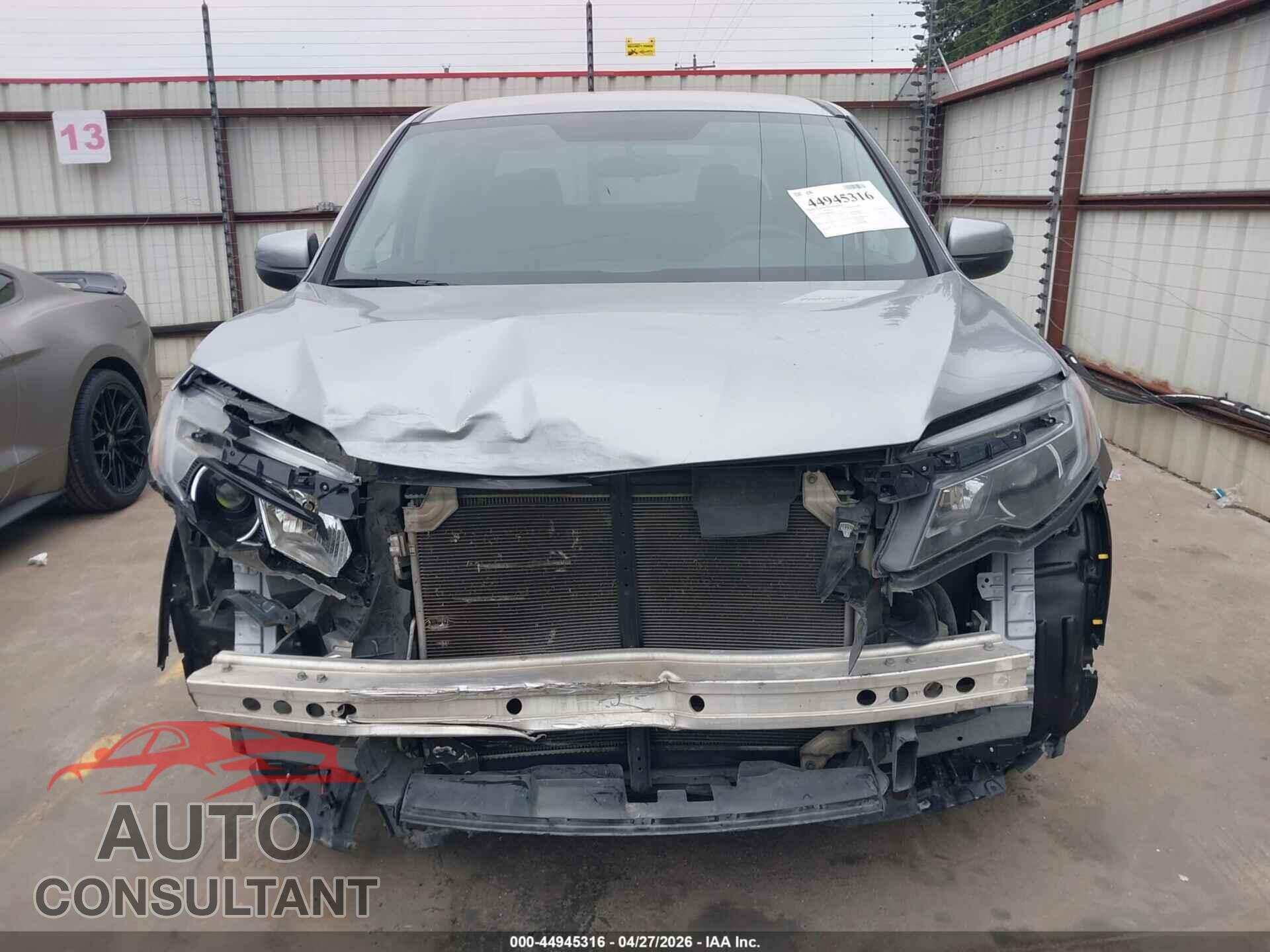 HONDA RIDGELINE 2017 - 5FPYK2F48HB004675