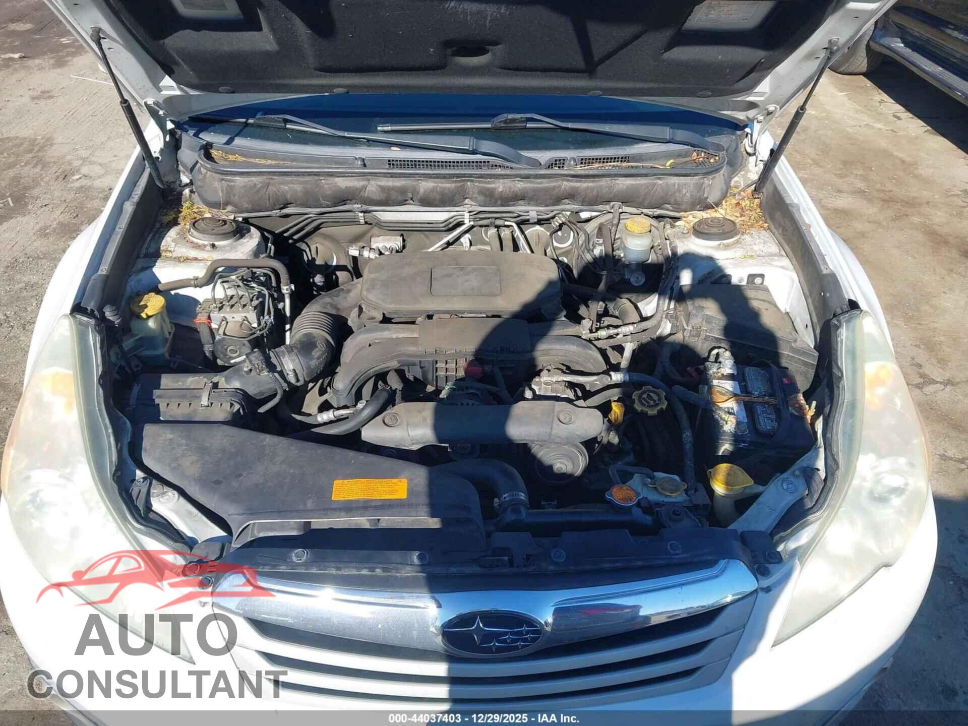 SUBARU OUTBACK 2010 - 4S4BRBLC8A3384914