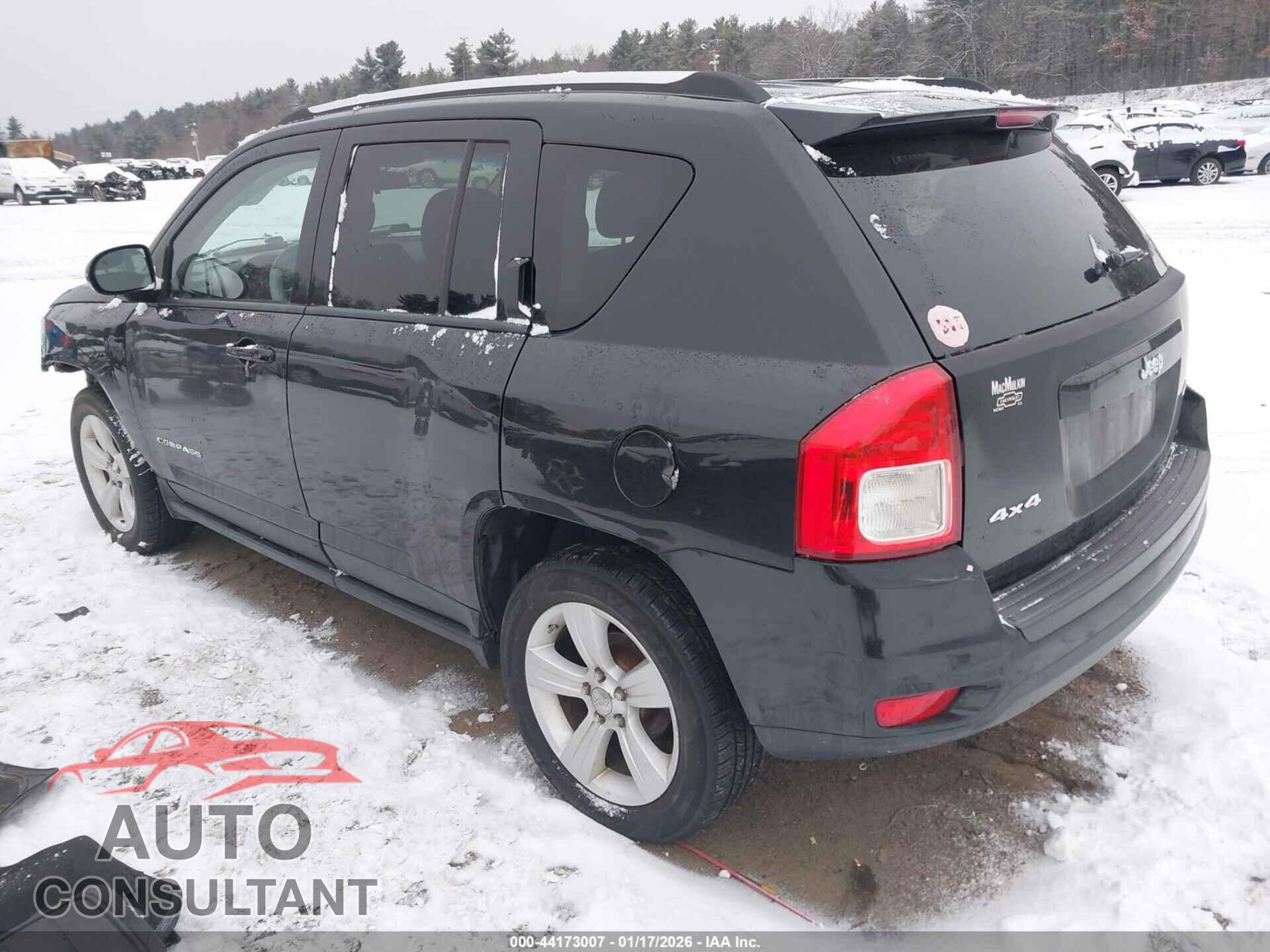 JEEP COMPASS 2011 - 1J4NF1FB3BD149852
