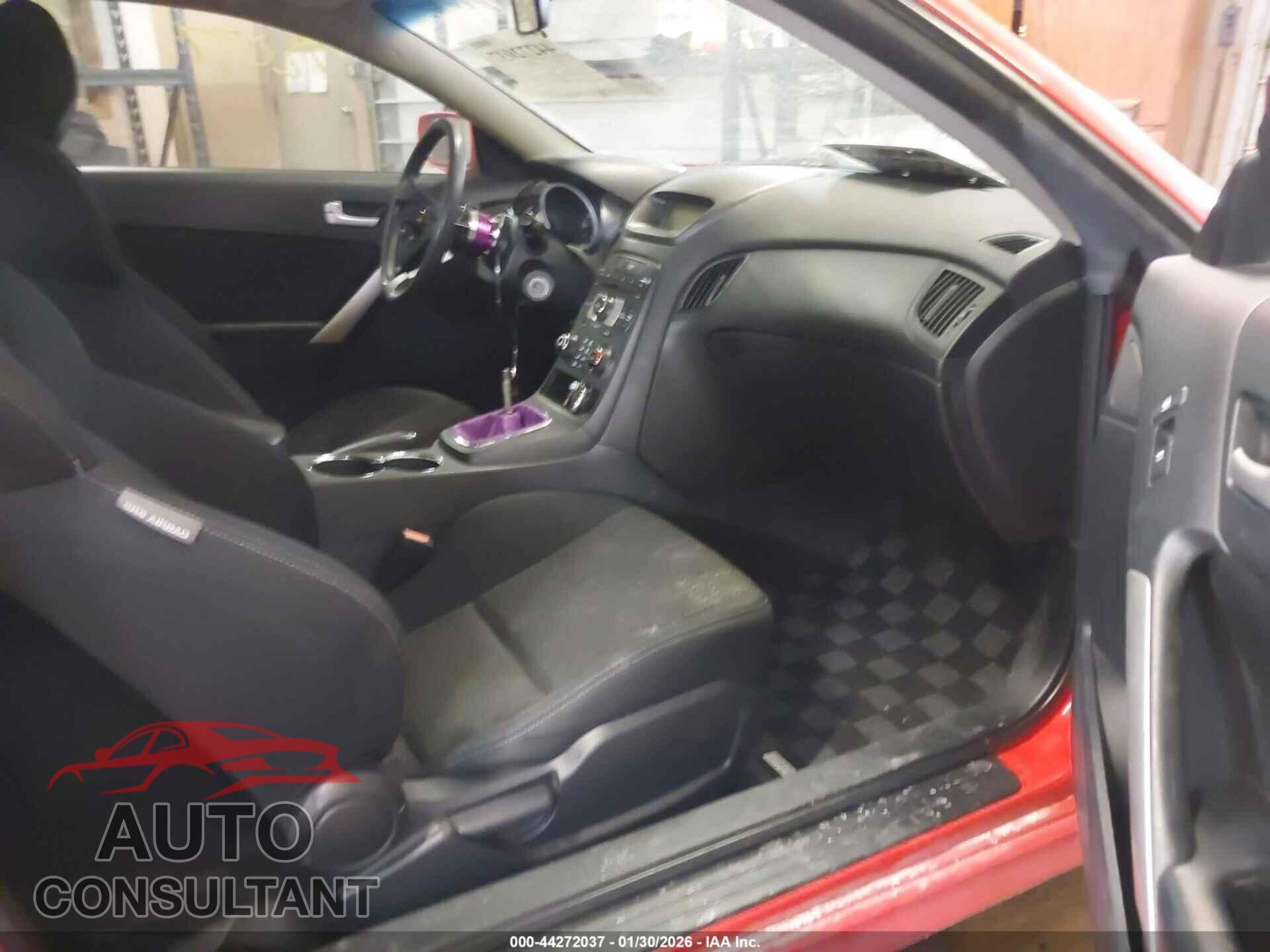 HYUNDAI GENESIS 2010 - KMHHT6KD0AU042509