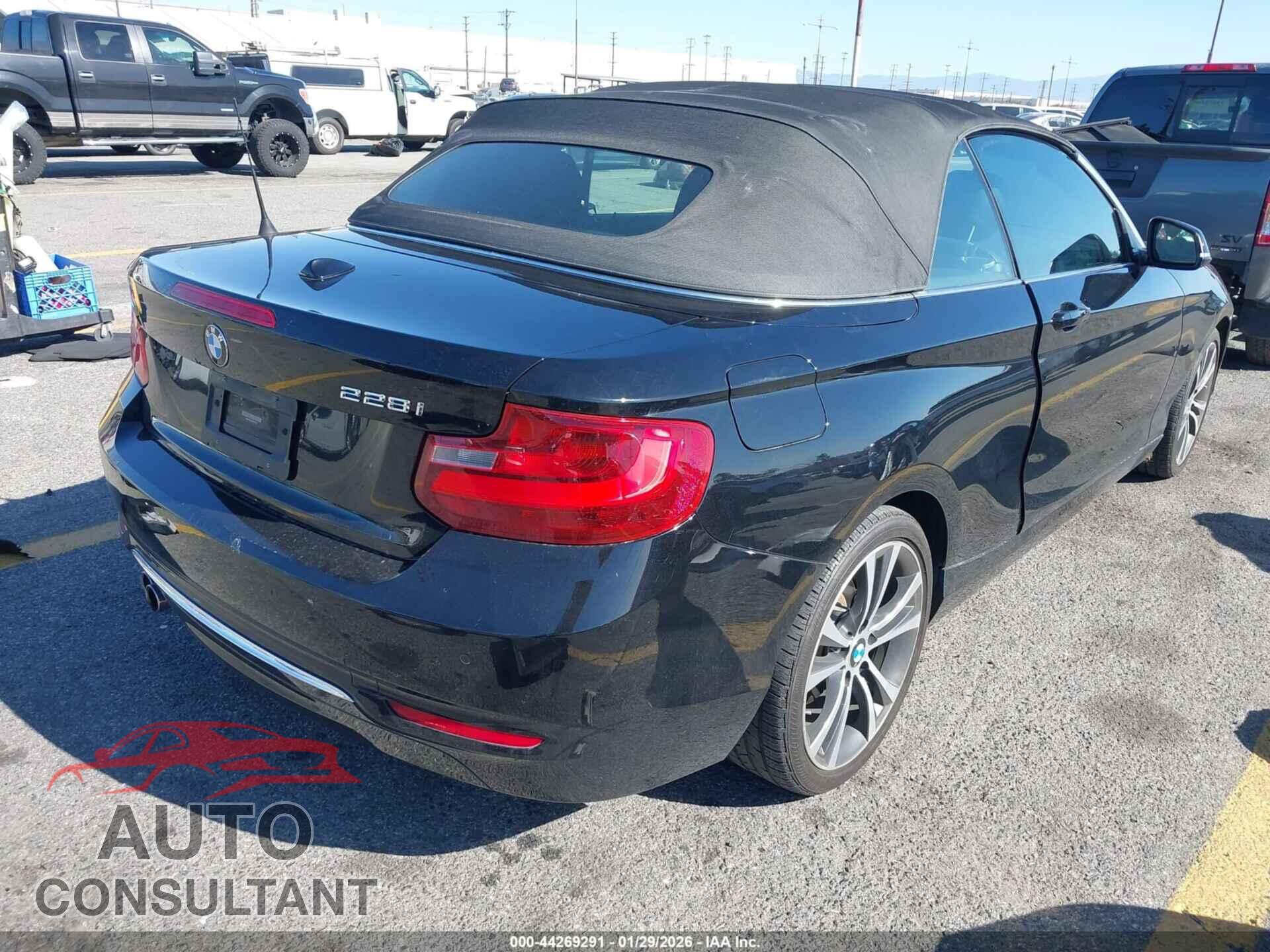 BMW 228I 2016 - WBA1K9C59GV710020