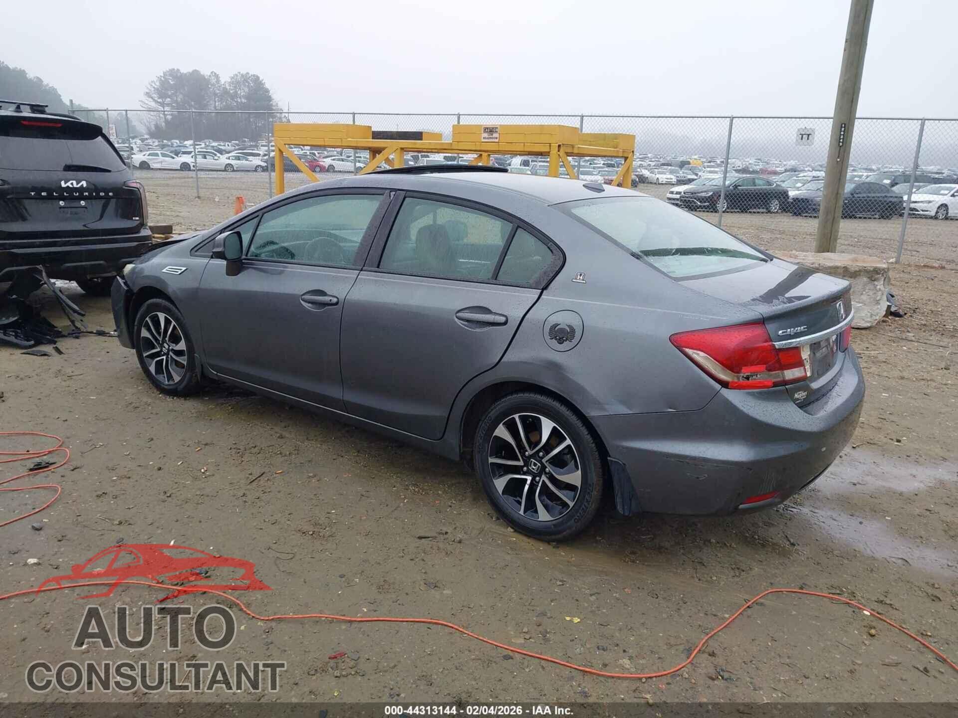 HONDA CIVIC 2013 - 19XFB2F98DE086449