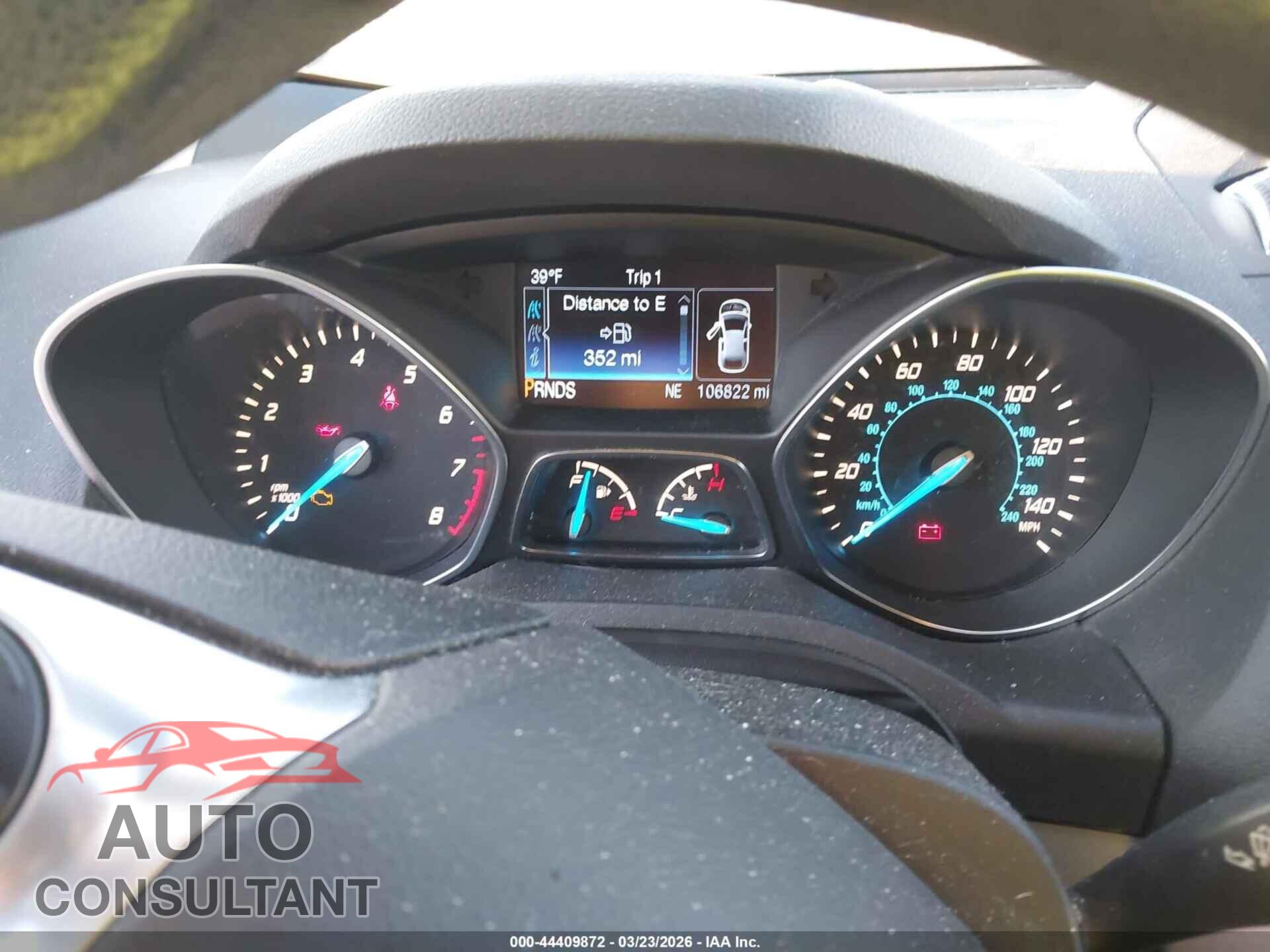FORD ESCAPE 2014 - 1FMCU0GX1EUD49801