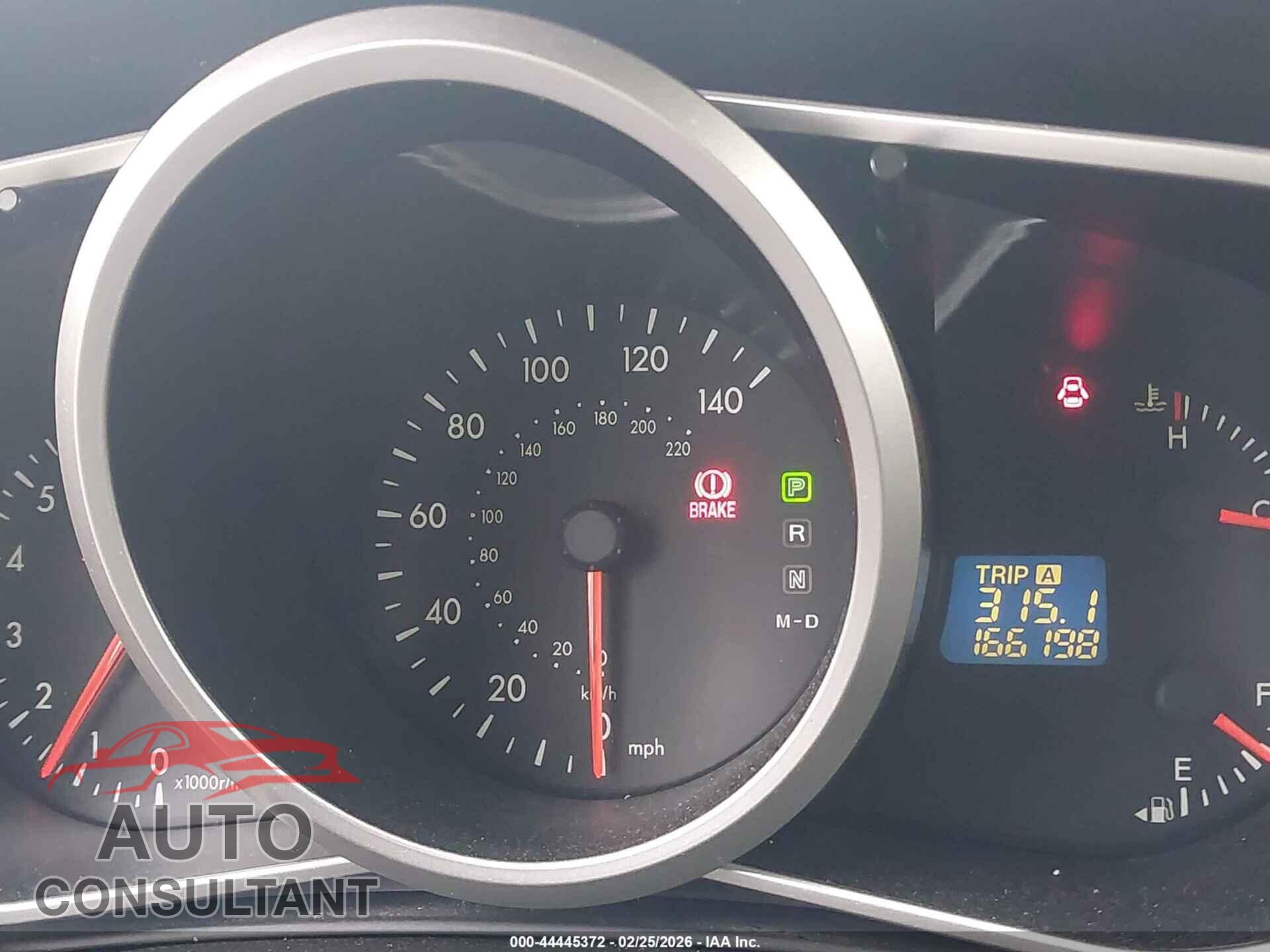 MAZDA CX-7 2011 - JM3ER2CM2B0399462