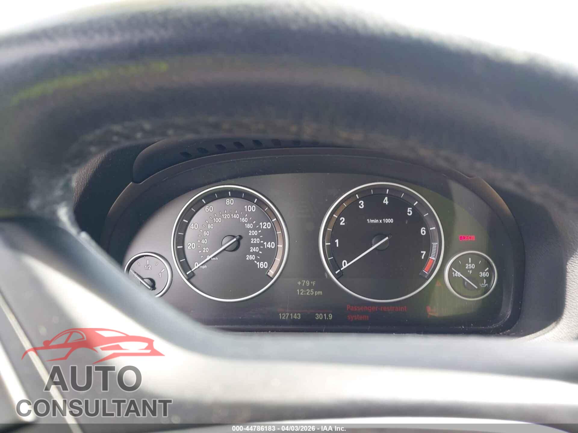 BMW X3 2012 - 5UXWX7C59CL737396
