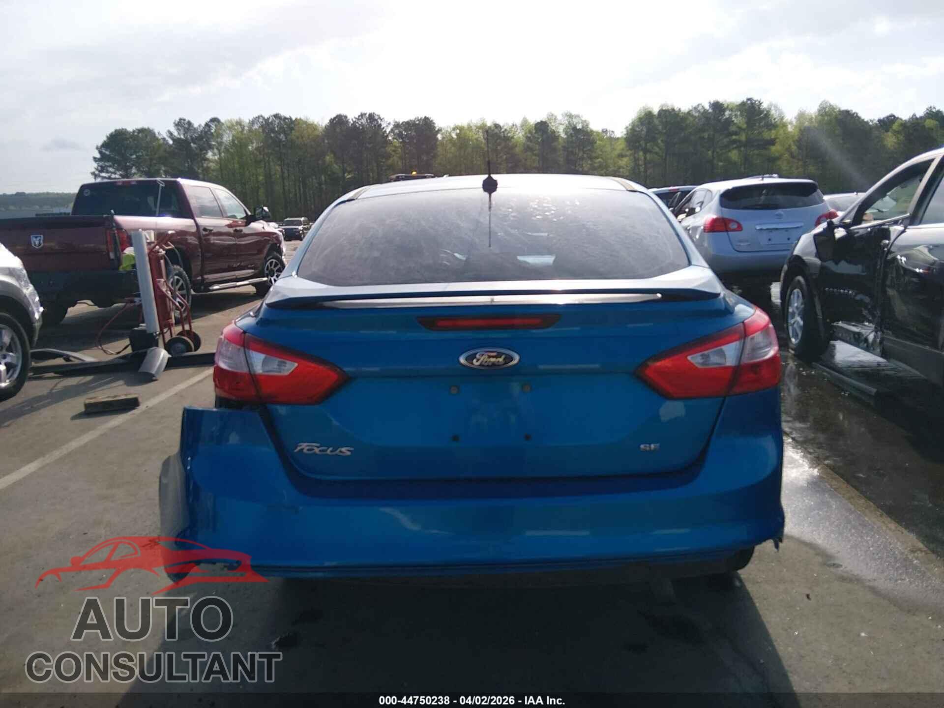 FORD FOCUS 2012 - 1FAHP3F26CL258007