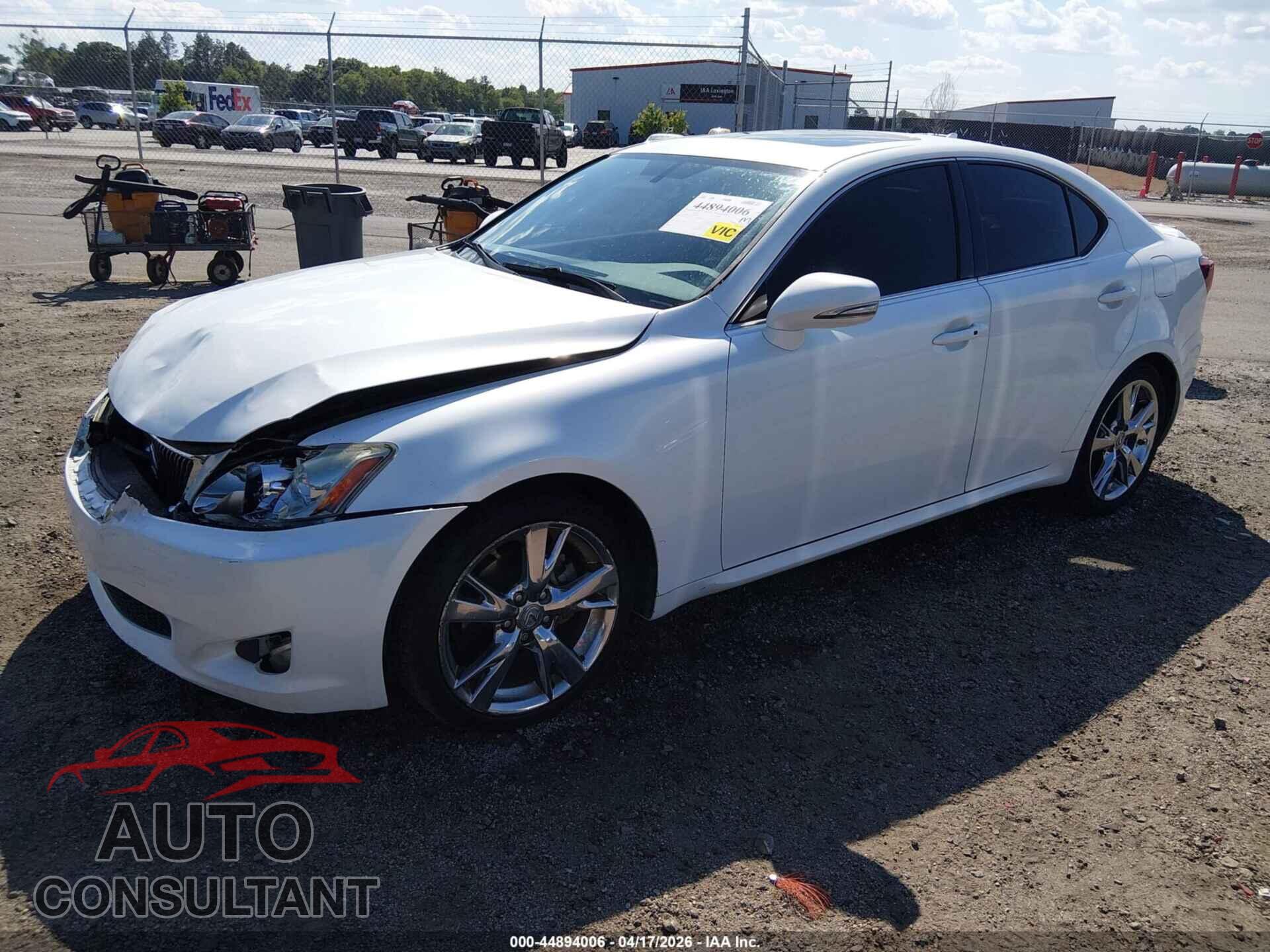 LEXUS IS 250 2010 - JTHBF5C25A2097413