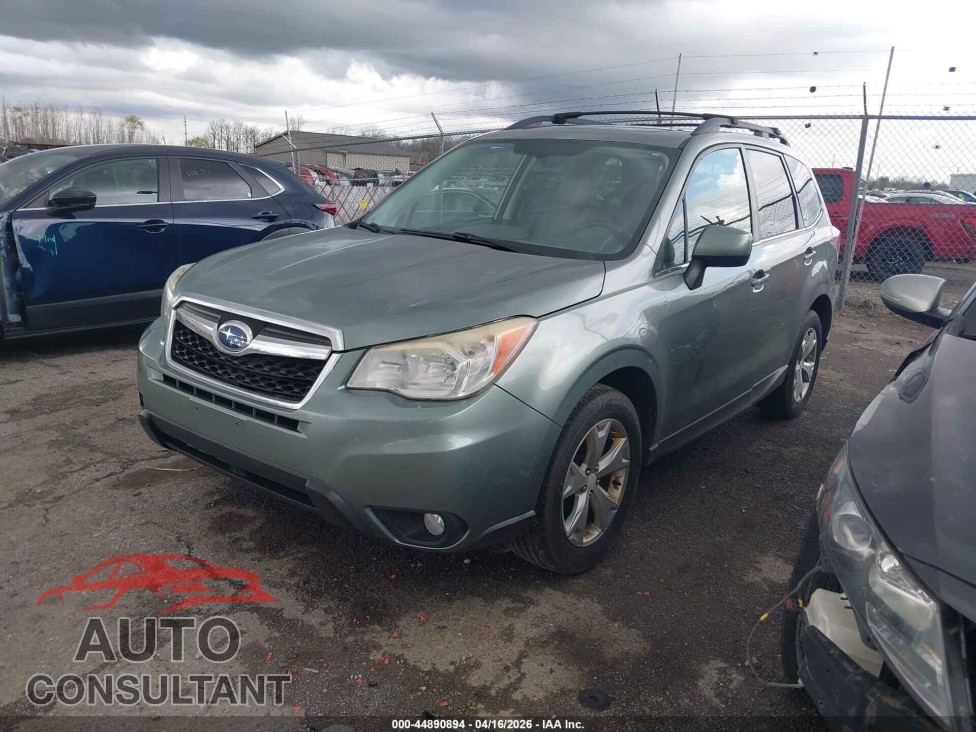 SUBARU FORESTER 2014 - JF2SJAJC1EH422101