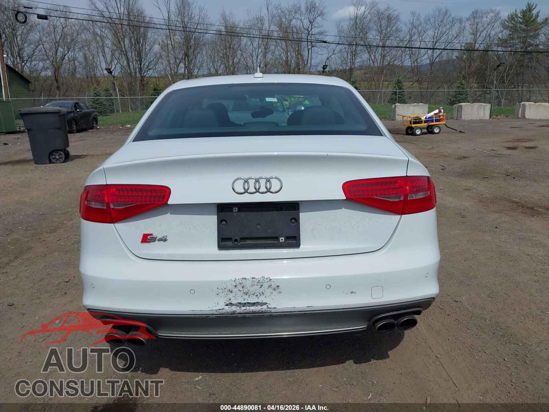 AUDI S4 2015 - WAUBGAFL3FA091776