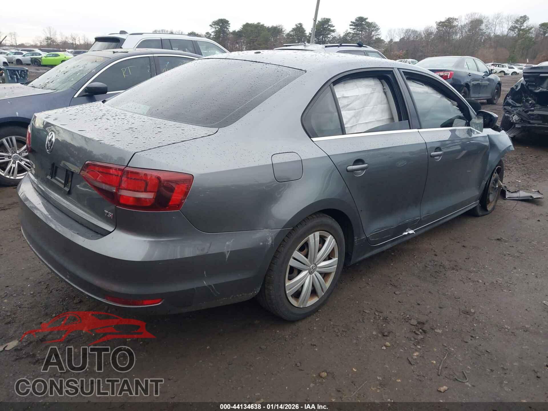 VOLKSWAGEN JETTA 2017 - 3VW2B7AJ4HM401012