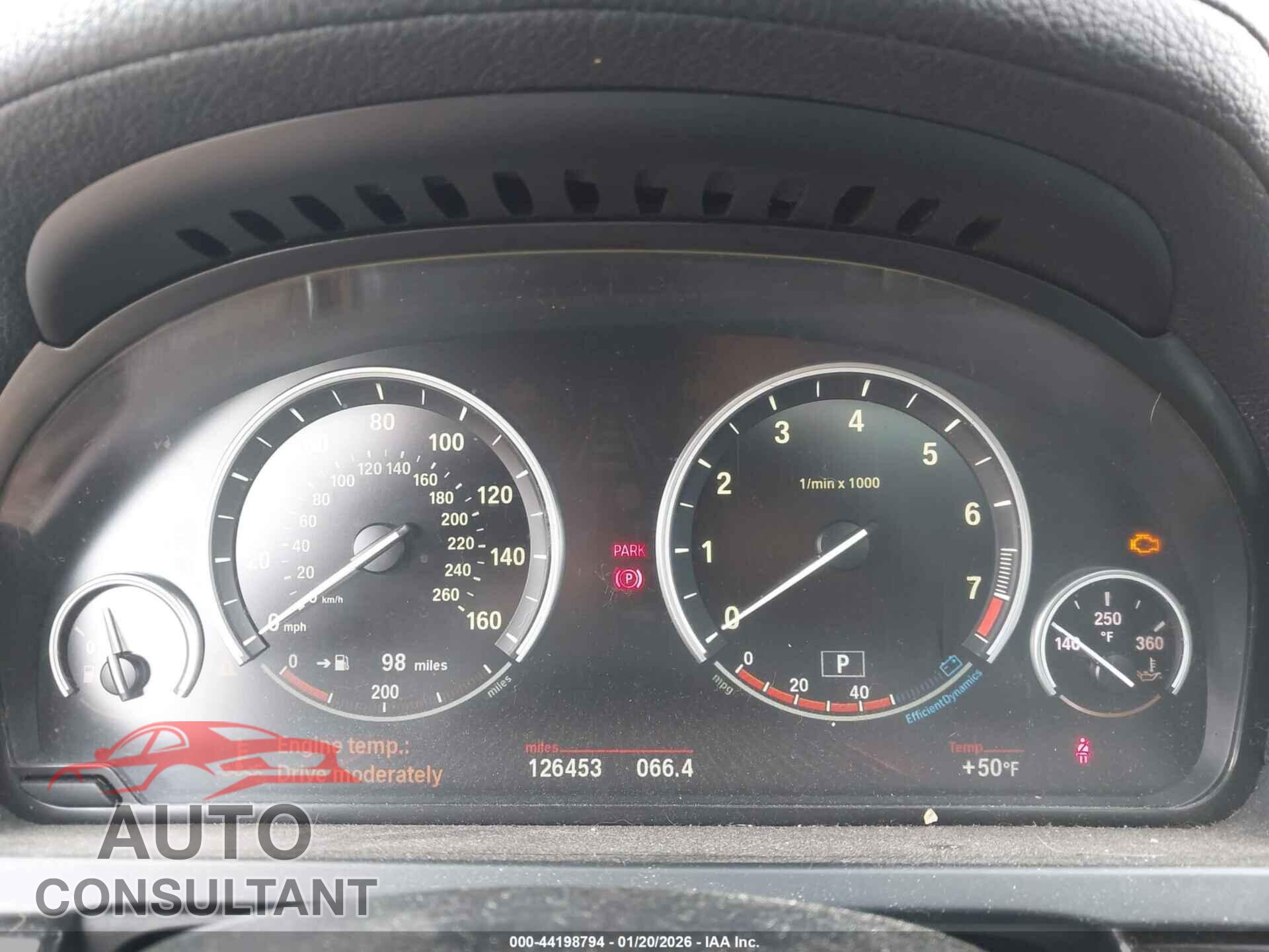 BMW 750LI 2012 - WBAKB8C51CC963238