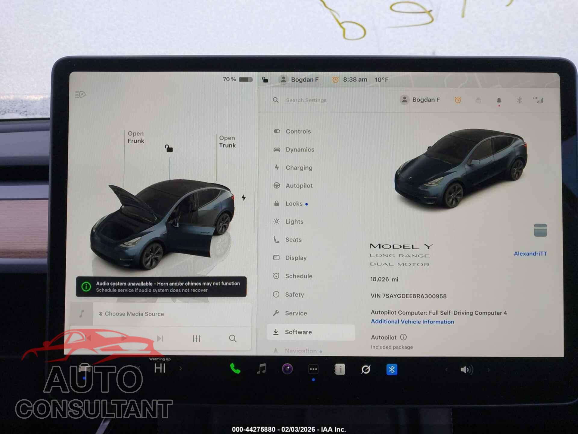 TESLA MODEL Y 2024 - 7SAYGDEE8RA300958