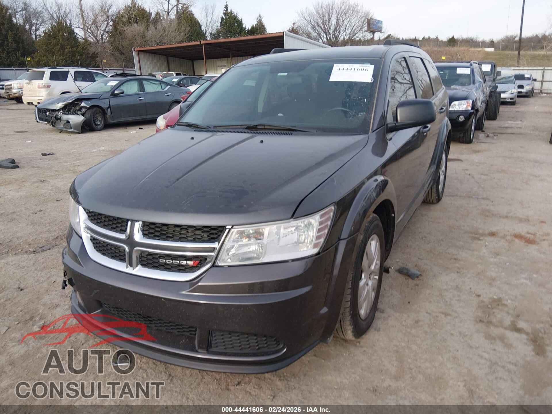 DODGE JOURNEY 2017 - 3C4PDCAB8HT568628