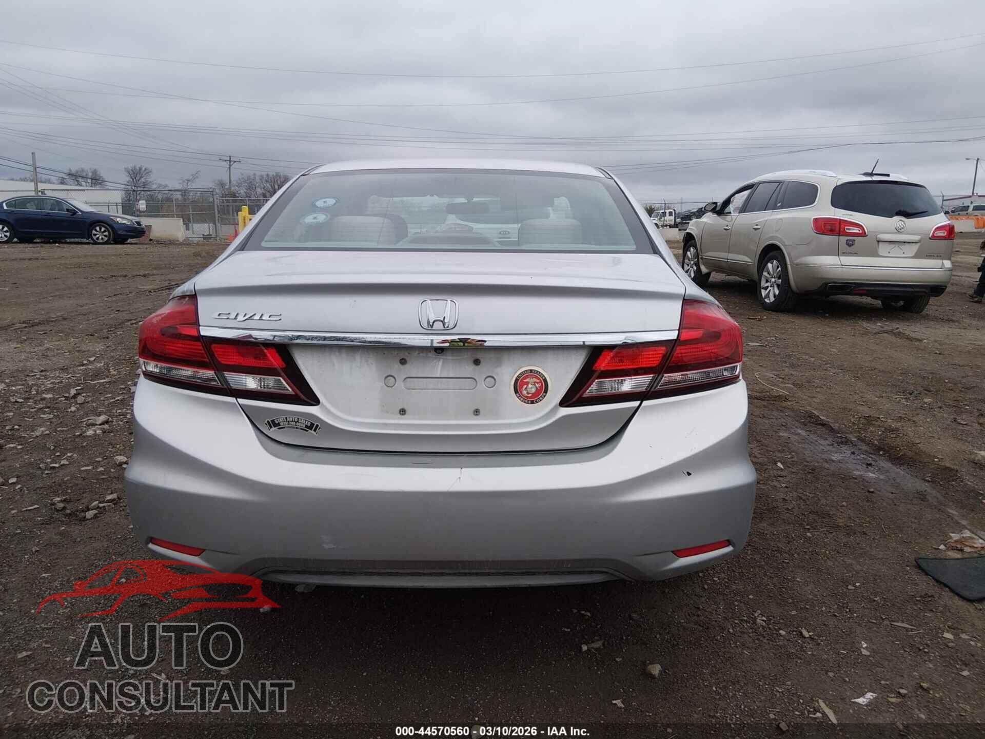 HONDA CIVIC 2013 - 19XFB2F58DE097867