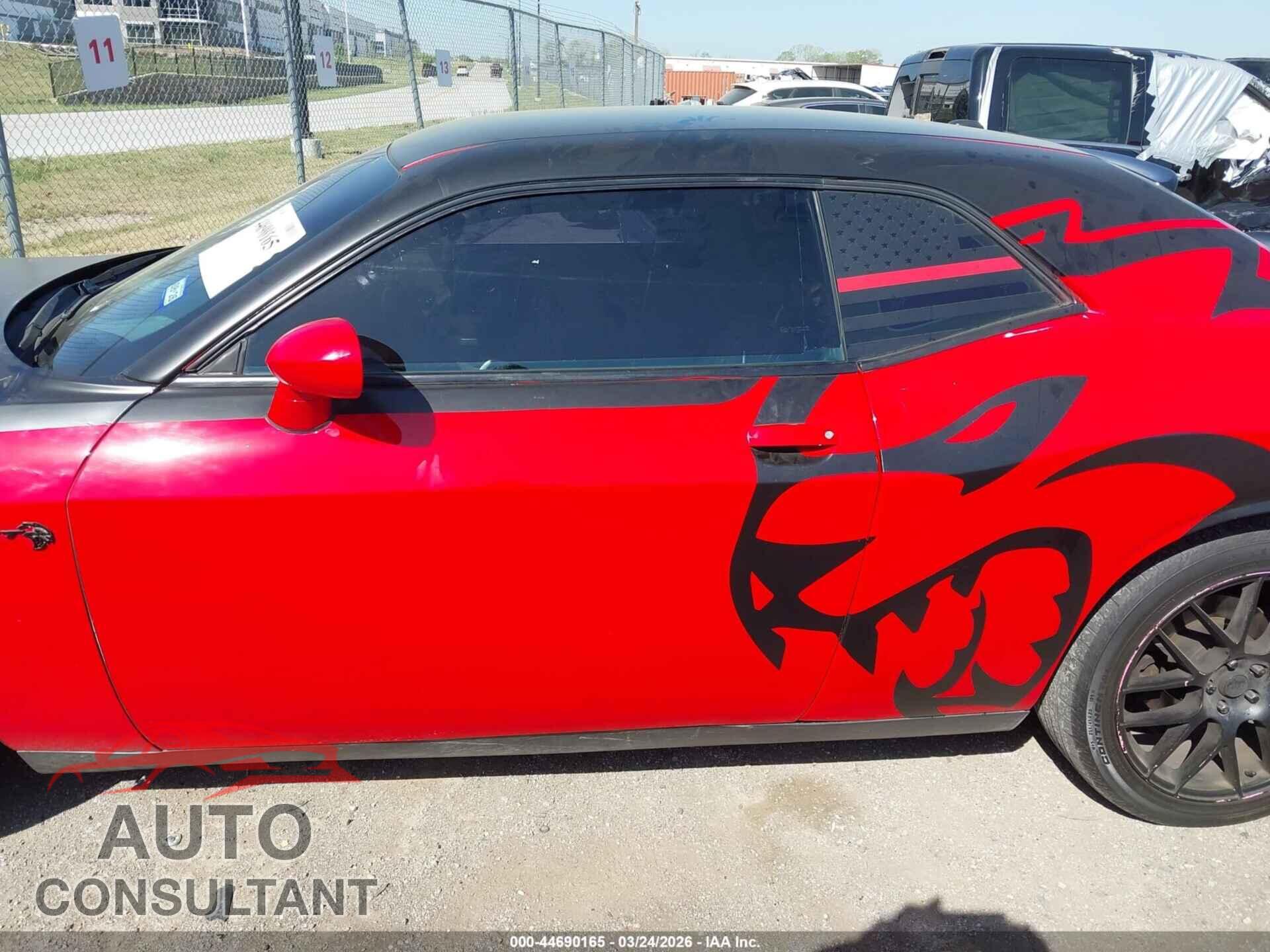 DODGE CHALLENGER 2016 - 2C3CDZAG8GH284876