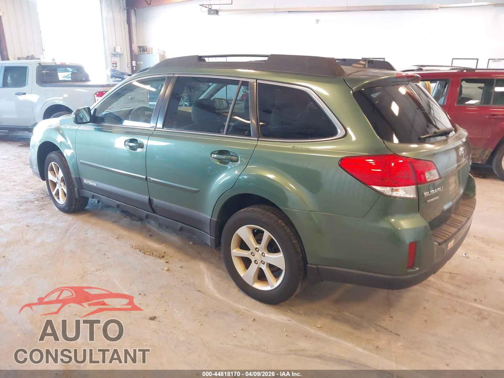 SUBARU OUTBACK 2014 - 4S4BRBCC4E3309407