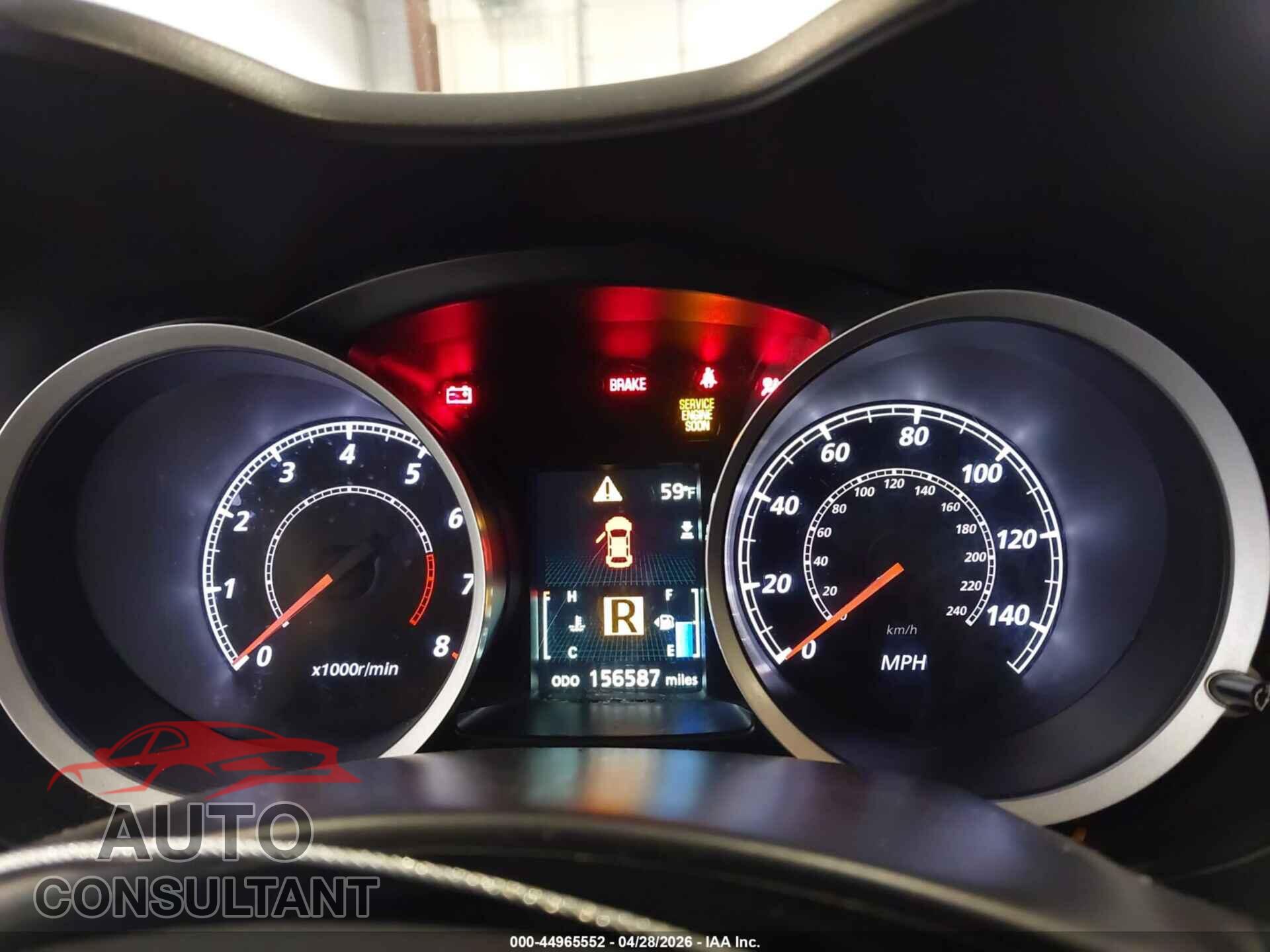MITSUBISHI LANCER 2016 - JA32U2FU8GU007539