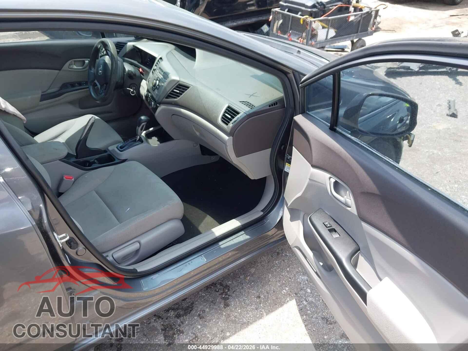 HONDA CIVIC 2012 - 19XFB2F54CE020122