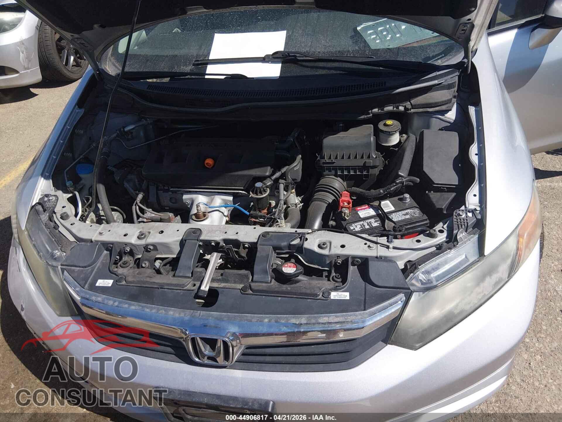 HONDA CIVIC 2012 - 2HGFB2F93CH513007