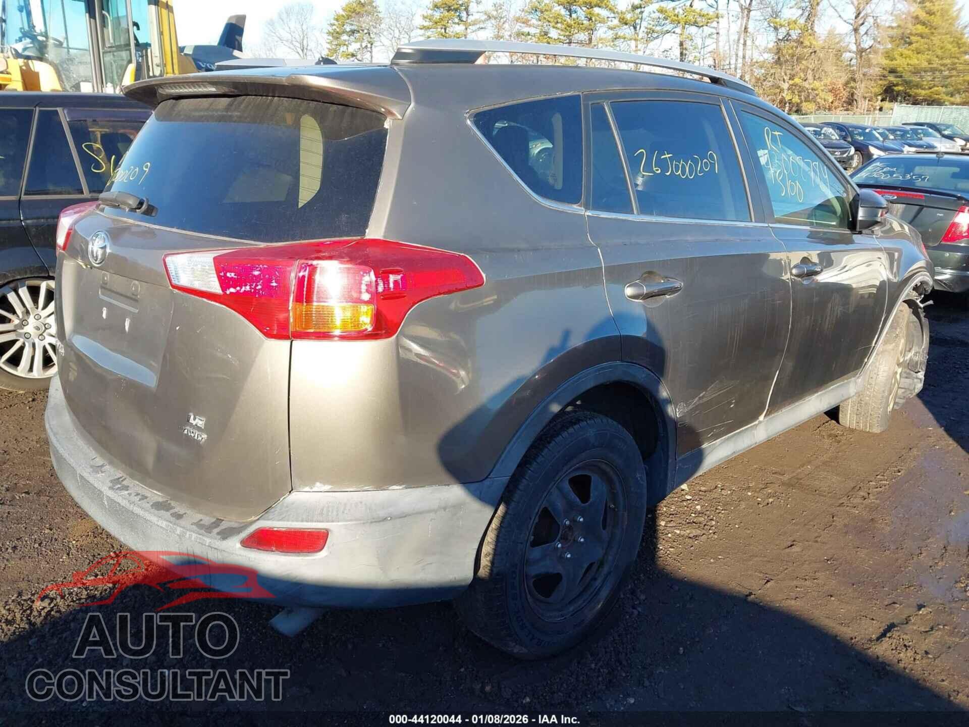 TOYOTA RAV4 2013 - 2T3BFREV9DW085681