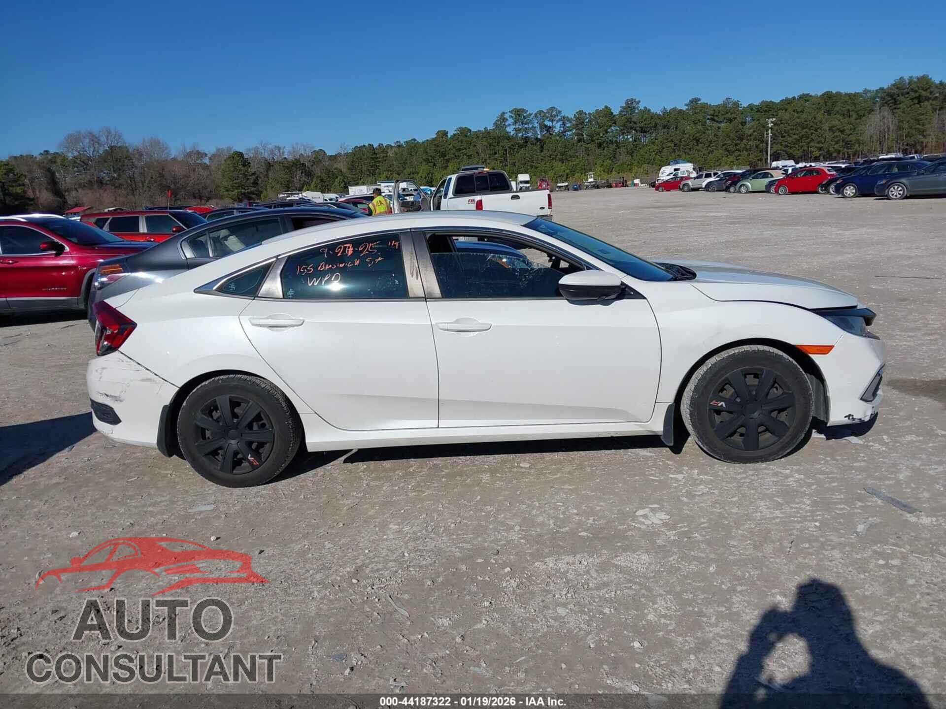 HONDA CIVIC 2020 - 19XFC2F66LE014554