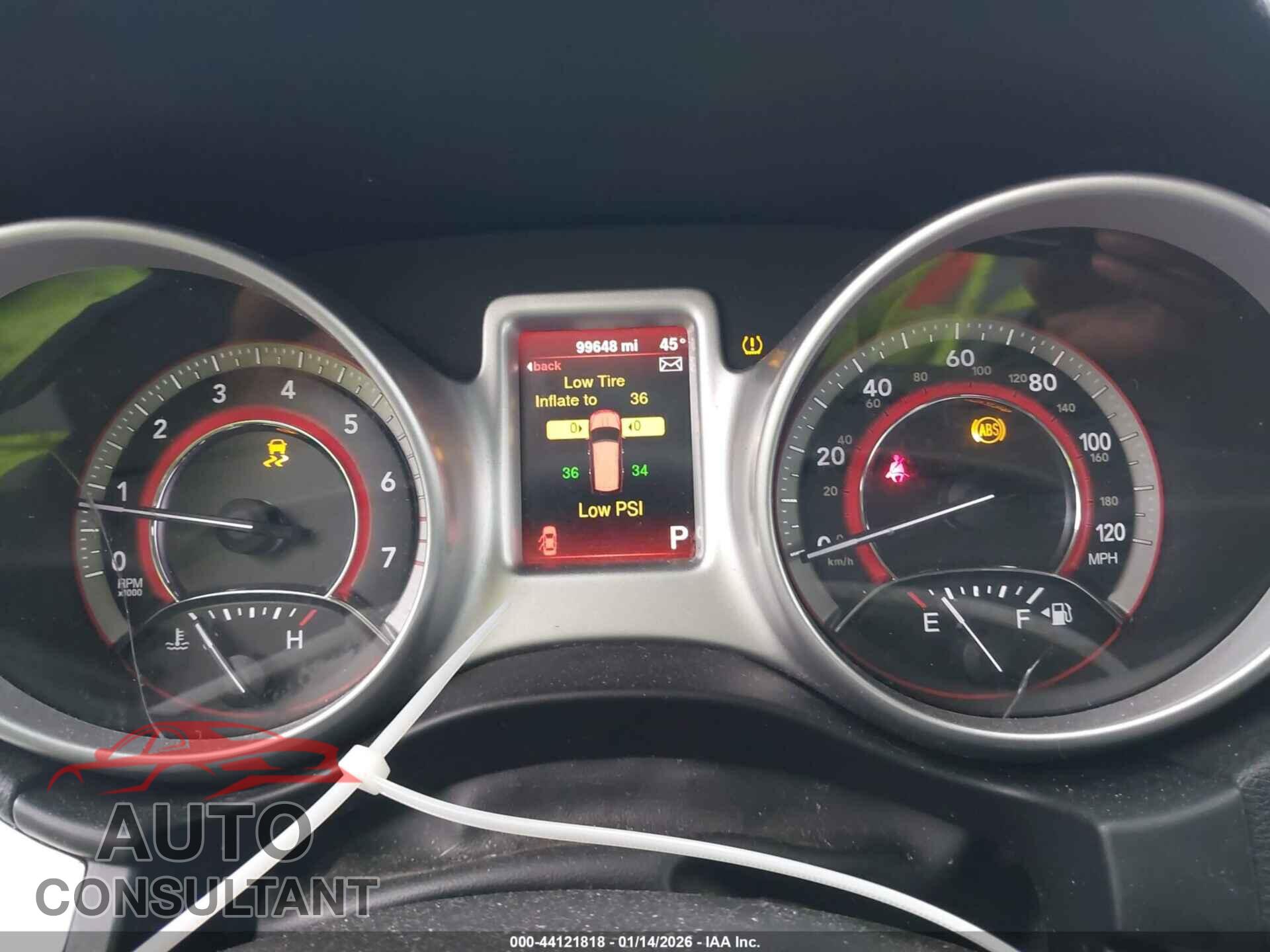 DODGE JOURNEY 2014 - 3C4PDCAB9ET256877