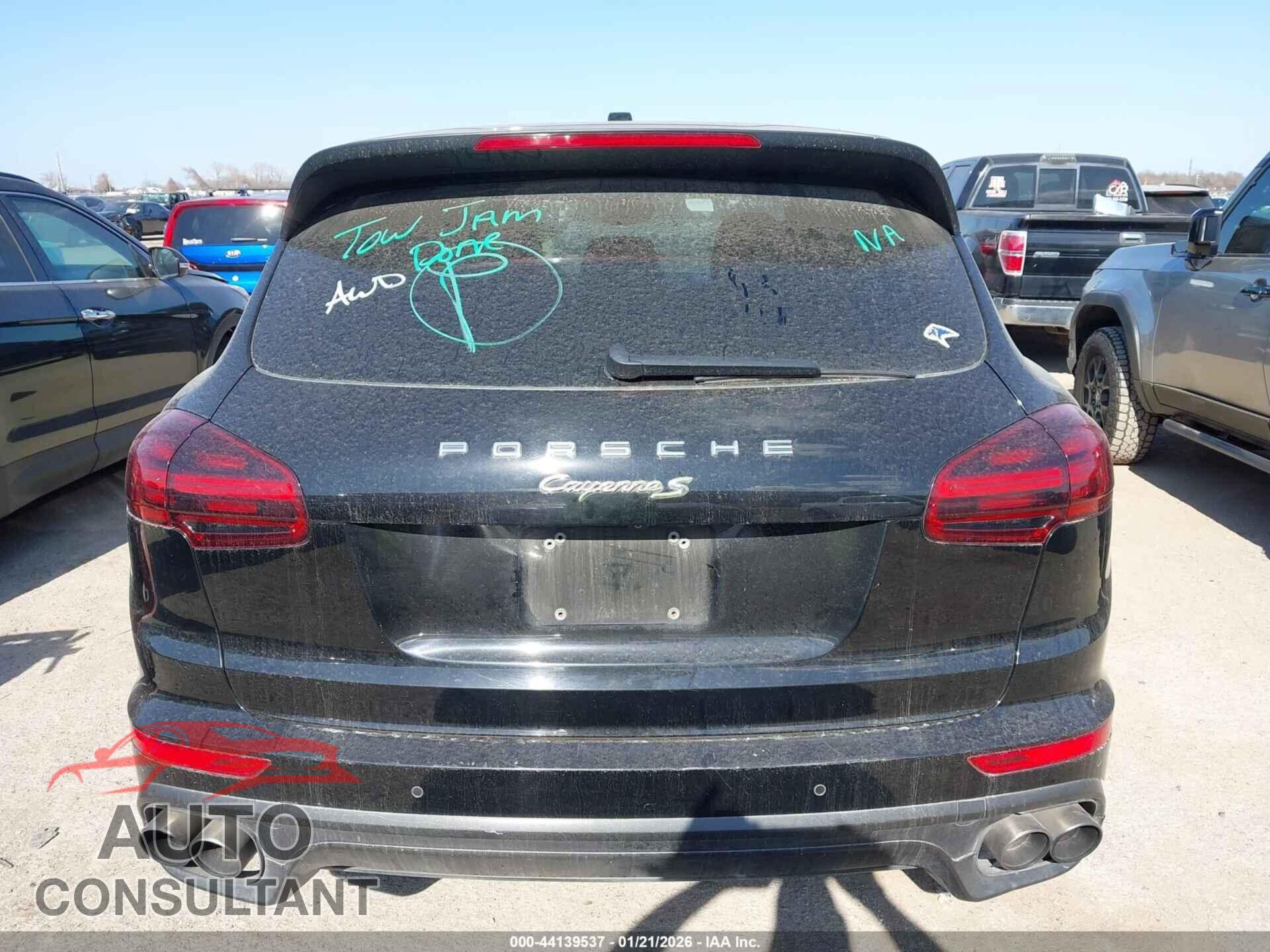 PORSCHE CAYENNE E-HYBRID 2016 - WP1AE2A21GLA61026