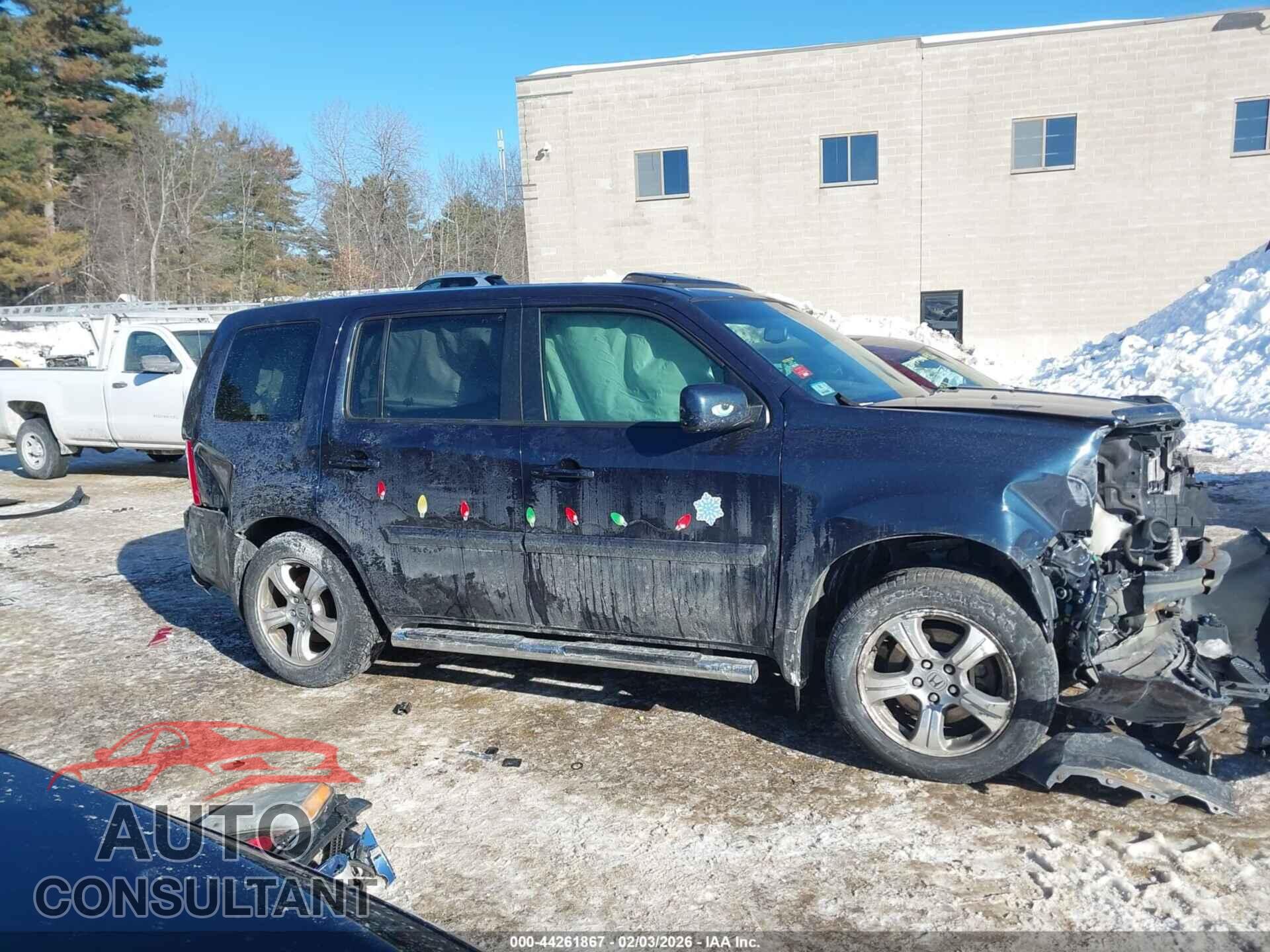 HONDA PILOT 2012 - 5FNYF4H50CB067843