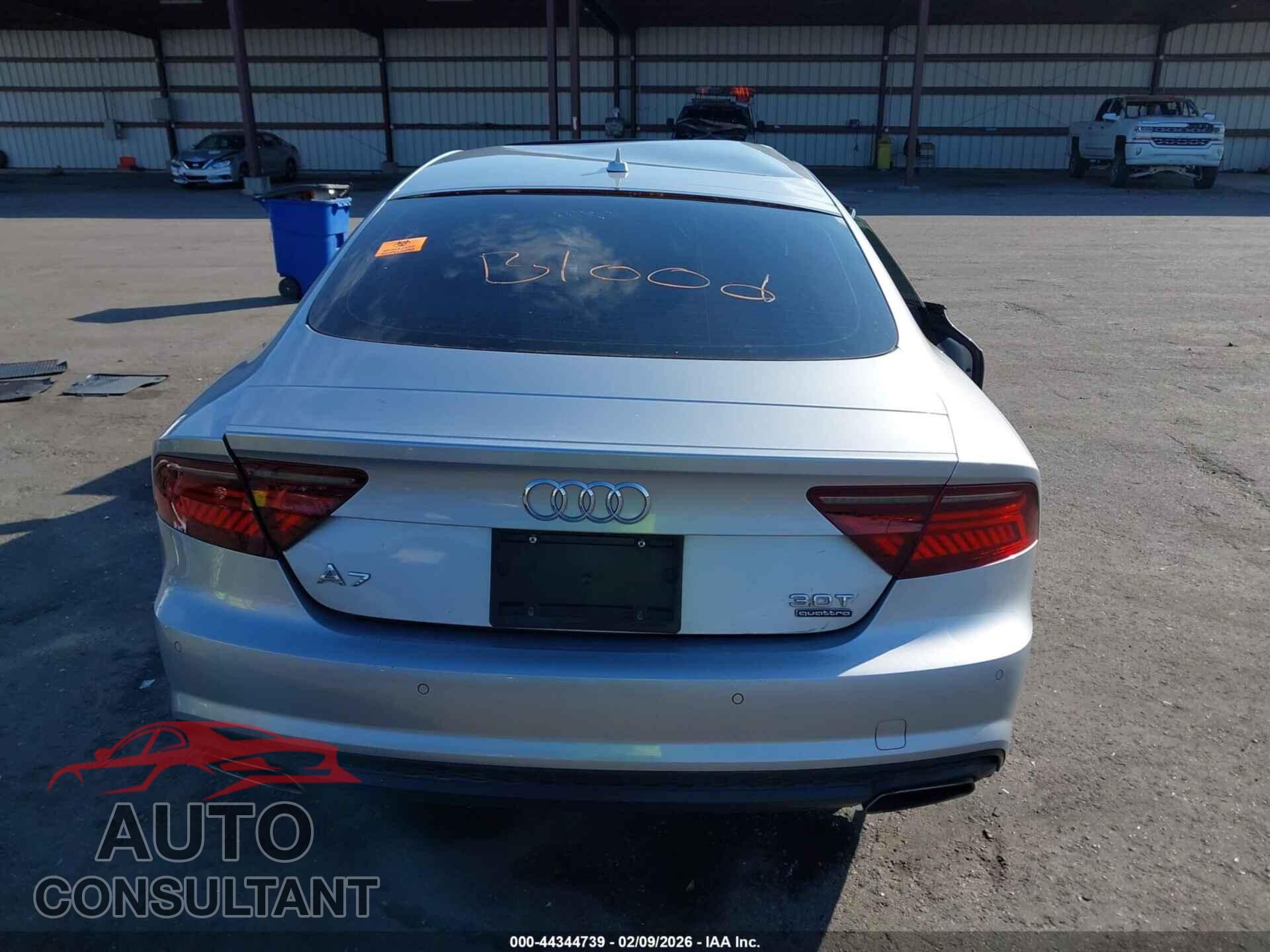 AUDI A7 2016 - WAU2GAFC2GN006906