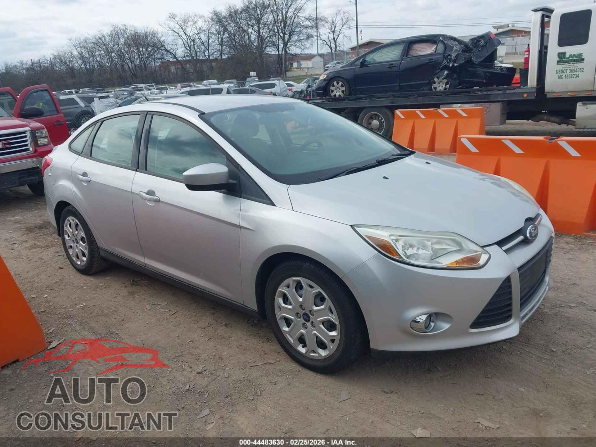 FORD FOCUS 2012 - 1FAHP3F2XCL456329