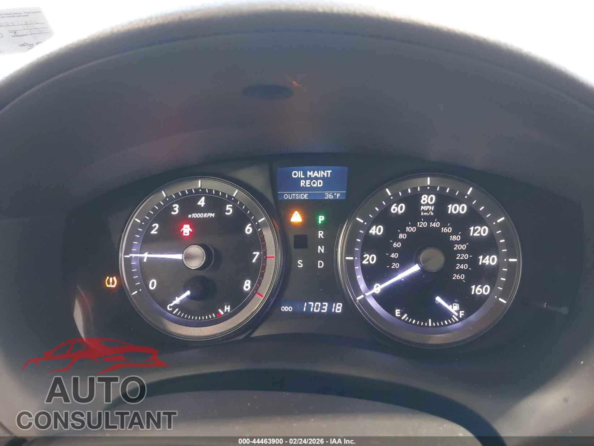 LEXUS ES 350 2011 - JTHBK1EG7B2471356