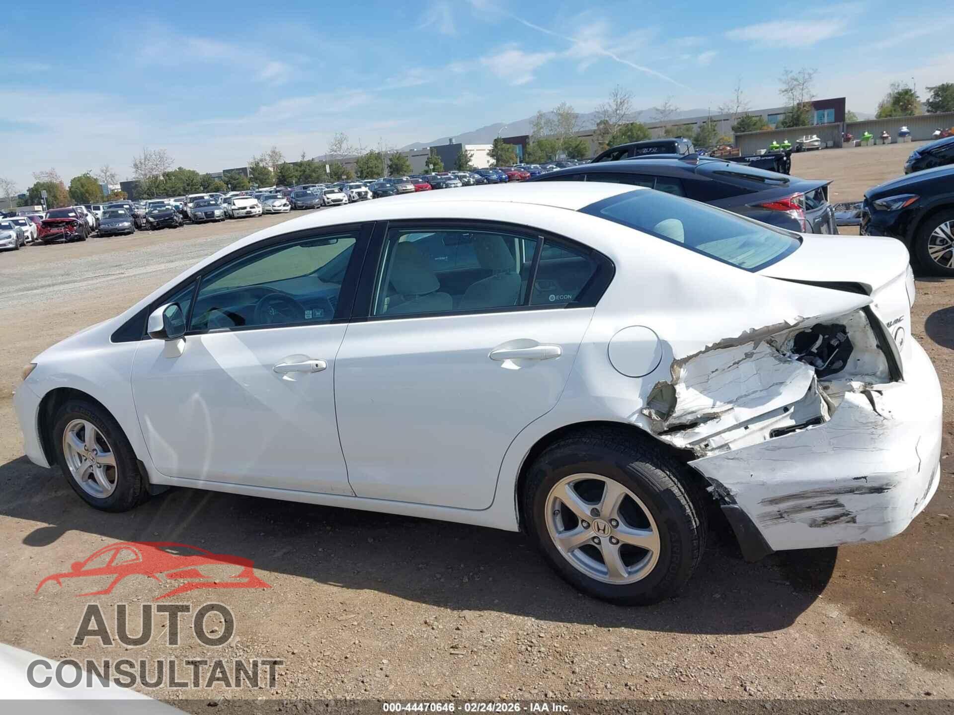 HONDA CIVIC 2012 - 19XFB5F52CE001487