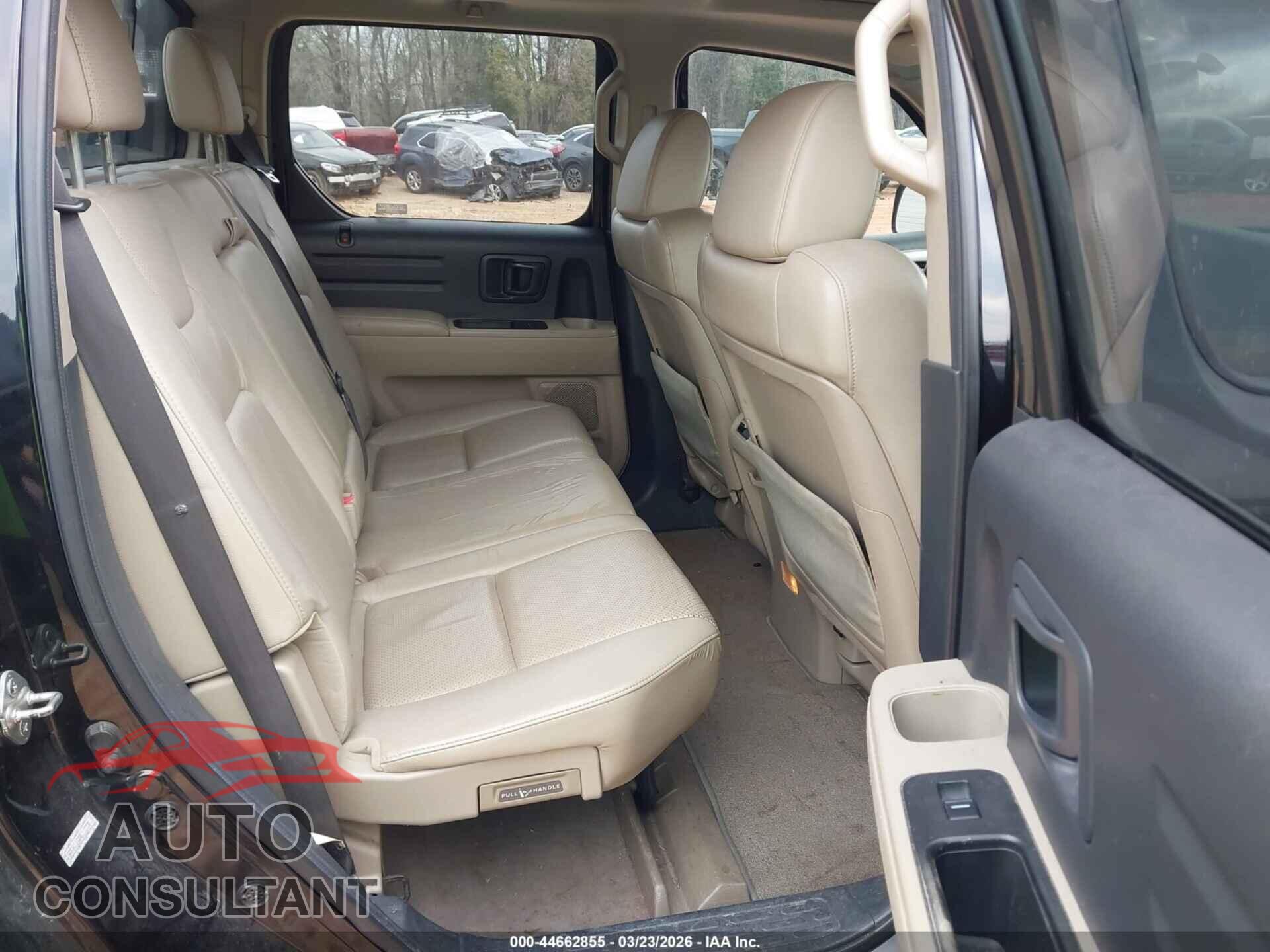HONDA RIDGELINE 2009 - 5FPYK165X9B102739
