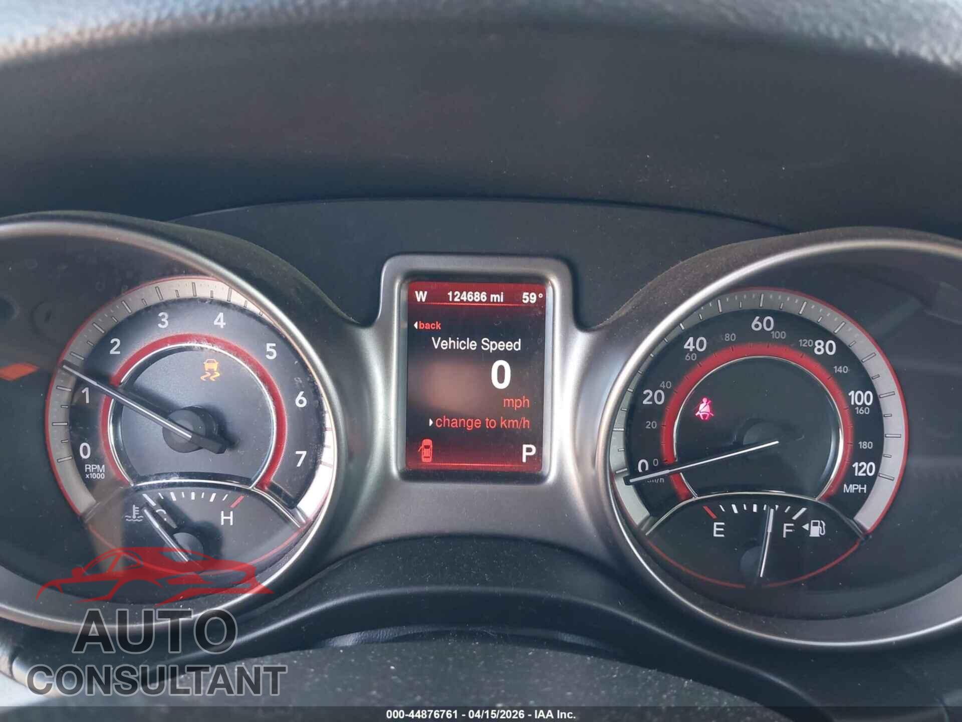 DODGE JOURNEY 2015 - 3C4PDCGG9FT650481