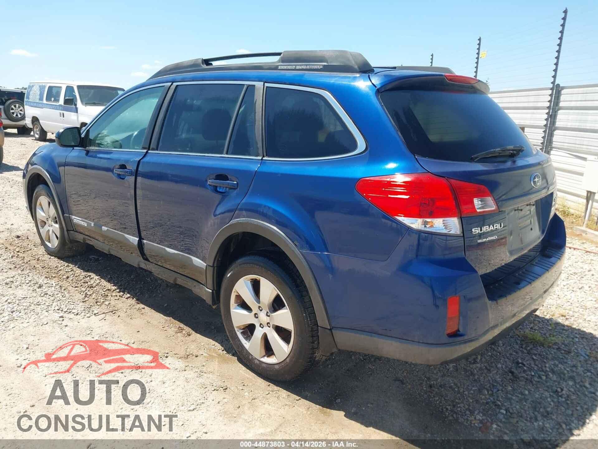 SUBARU OUTBACK 2010 - 4S4BRBCC8A3376604