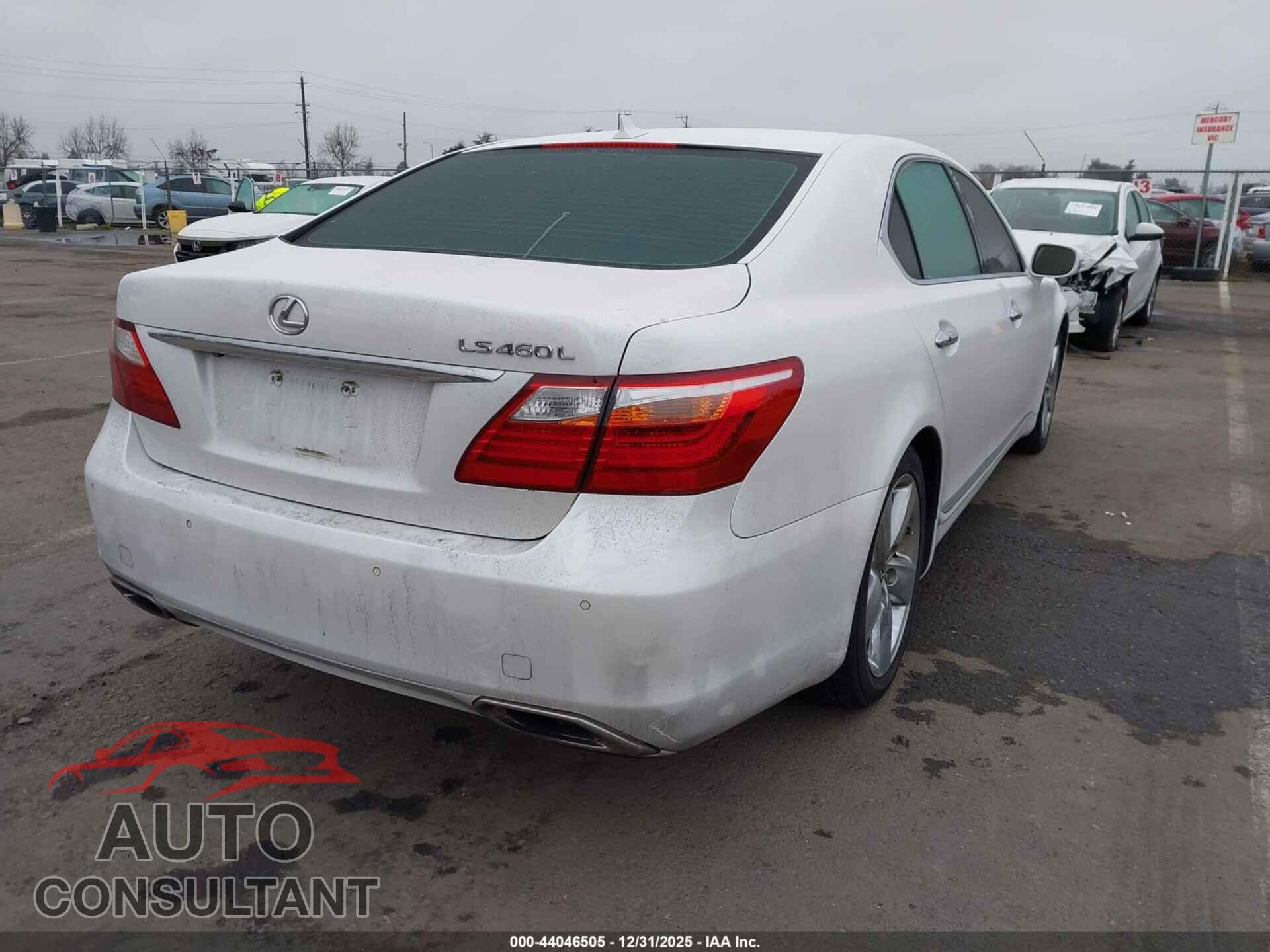 LEXUS LS 460 2012 - JTHGL5EF8C5045404