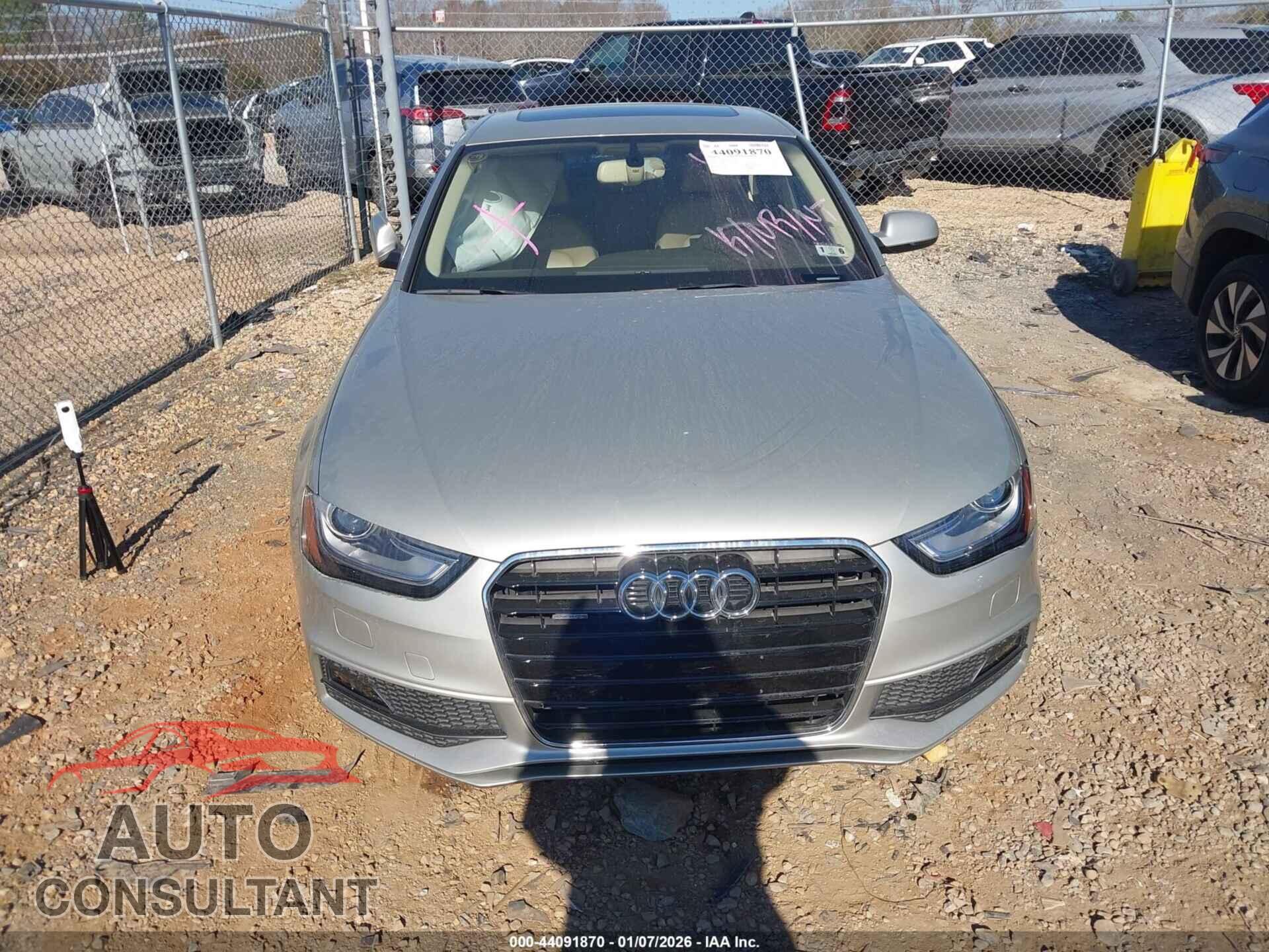 AUDI A4 2014 - WAUFFAFL0EA084271