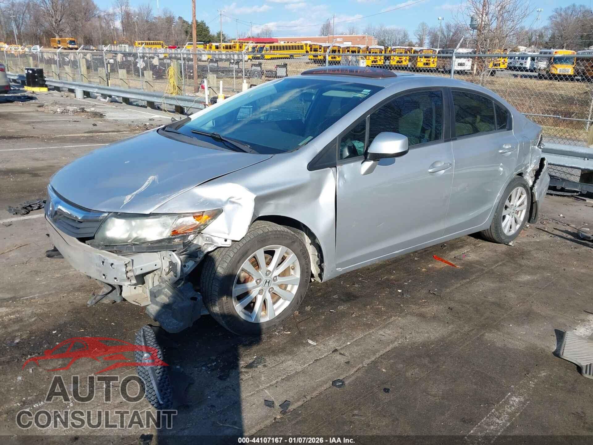HONDA CIVIC 2012 - 19XFB2F82CE100058